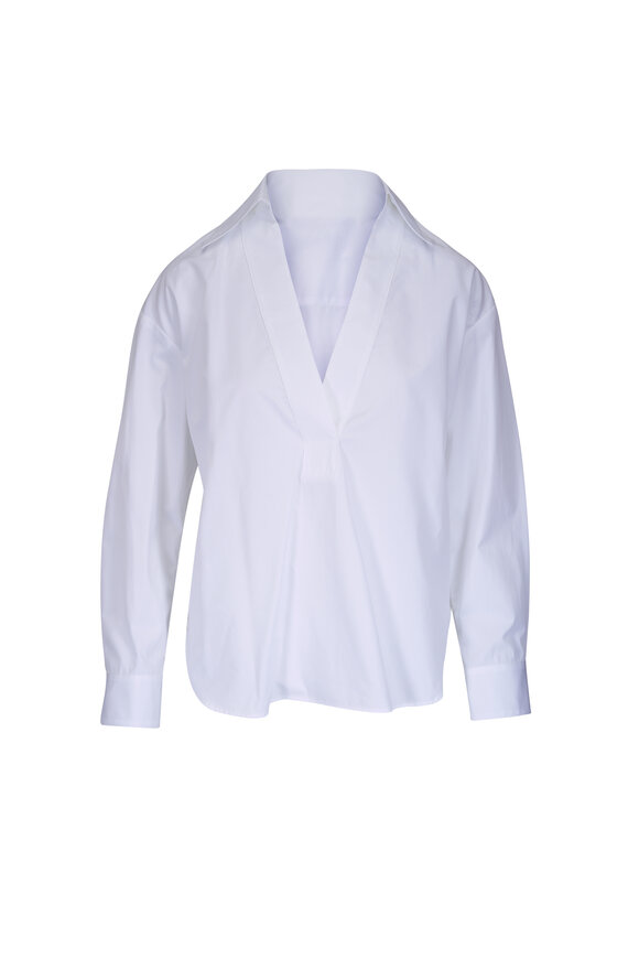 TWP A Case Of You White Cotton Blouse - view 1