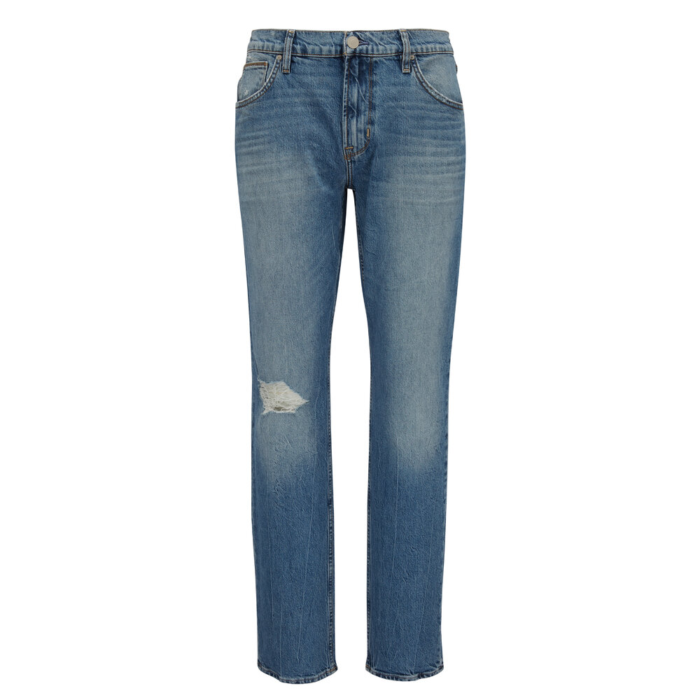 Hudson - Blake Blue Fade Slim Straight Jean | Mitchell Stores