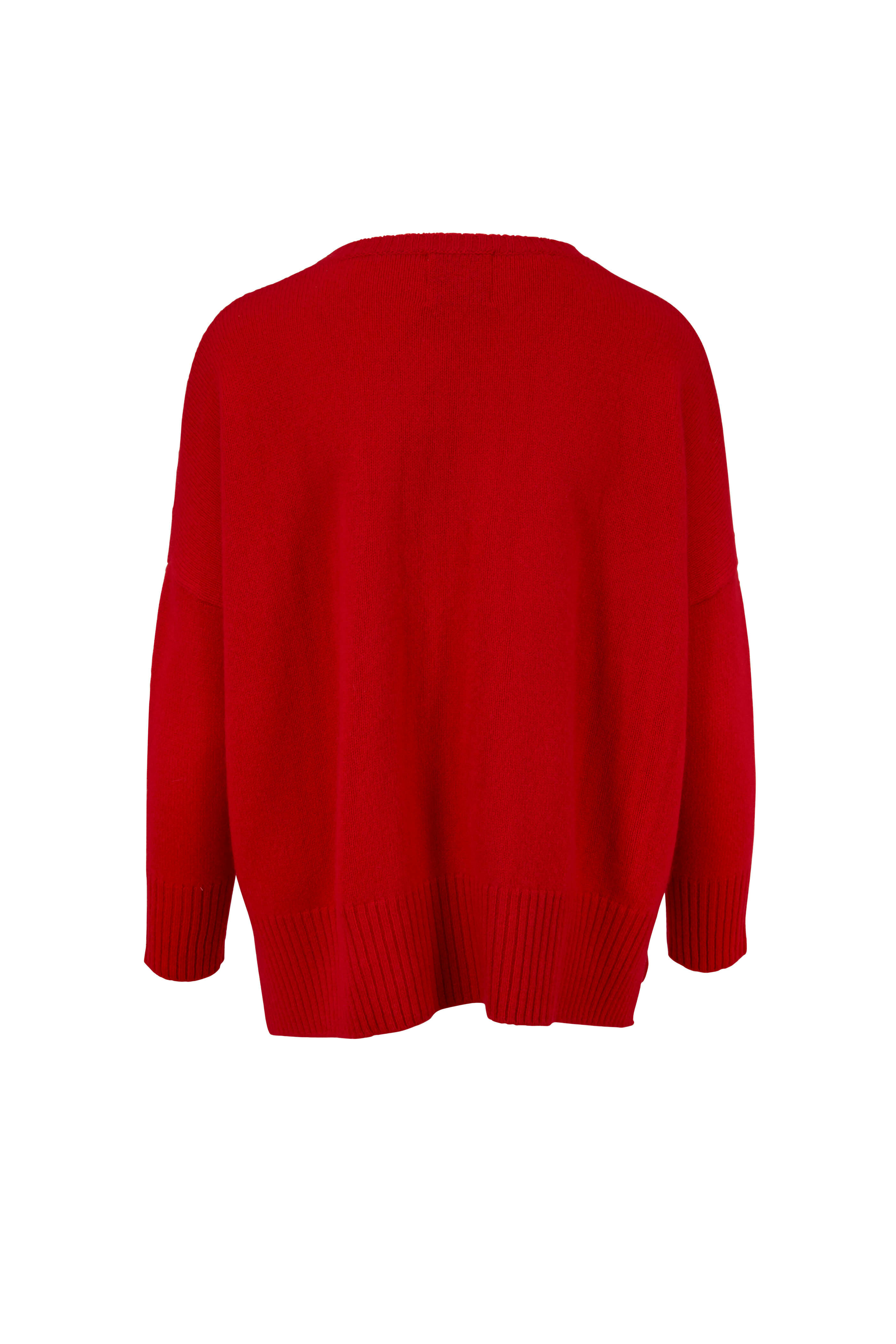 refomed GUNT KNIT SWEATER RED size２ Knit Sweater - Red/glitter - Ladies | H&M CA