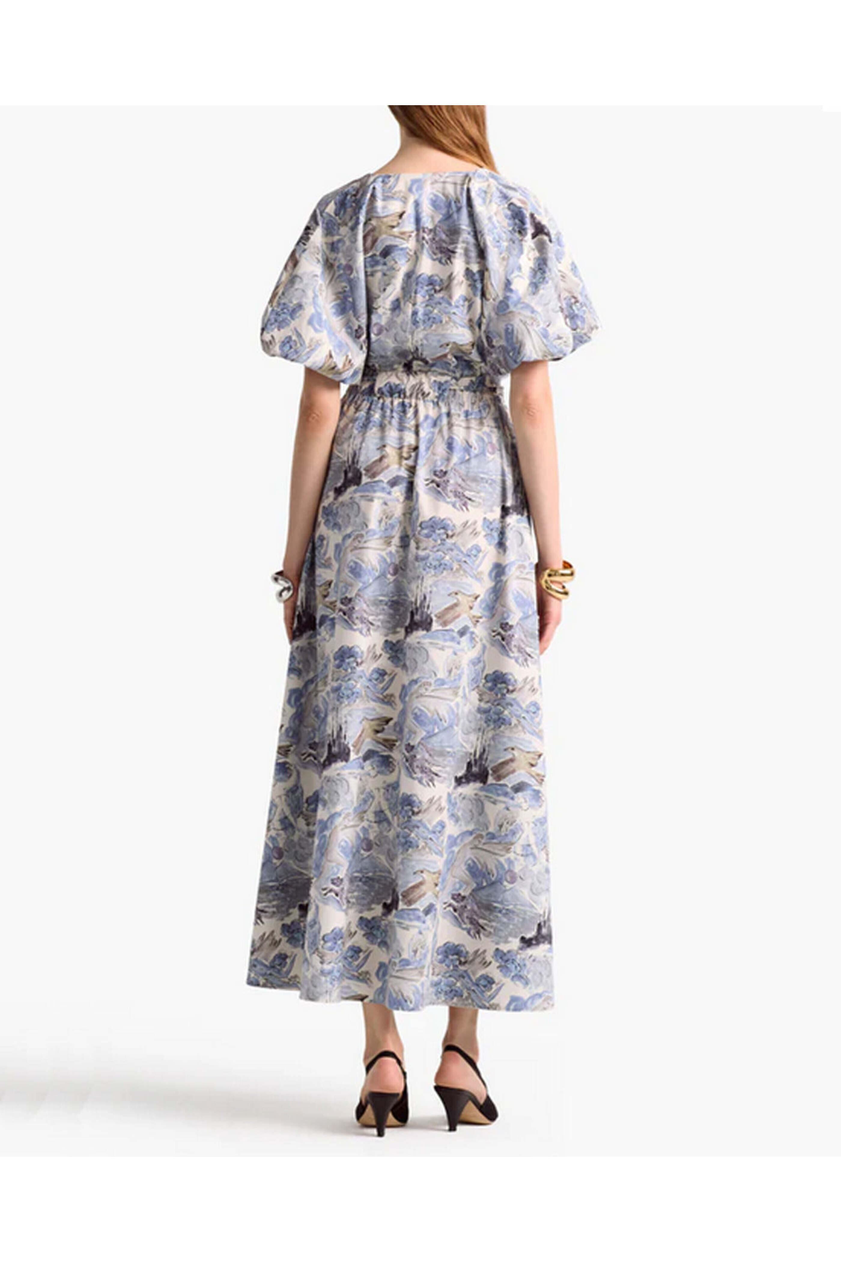 Altuzarra - Berry Blue Mythical Print Paulina Dress