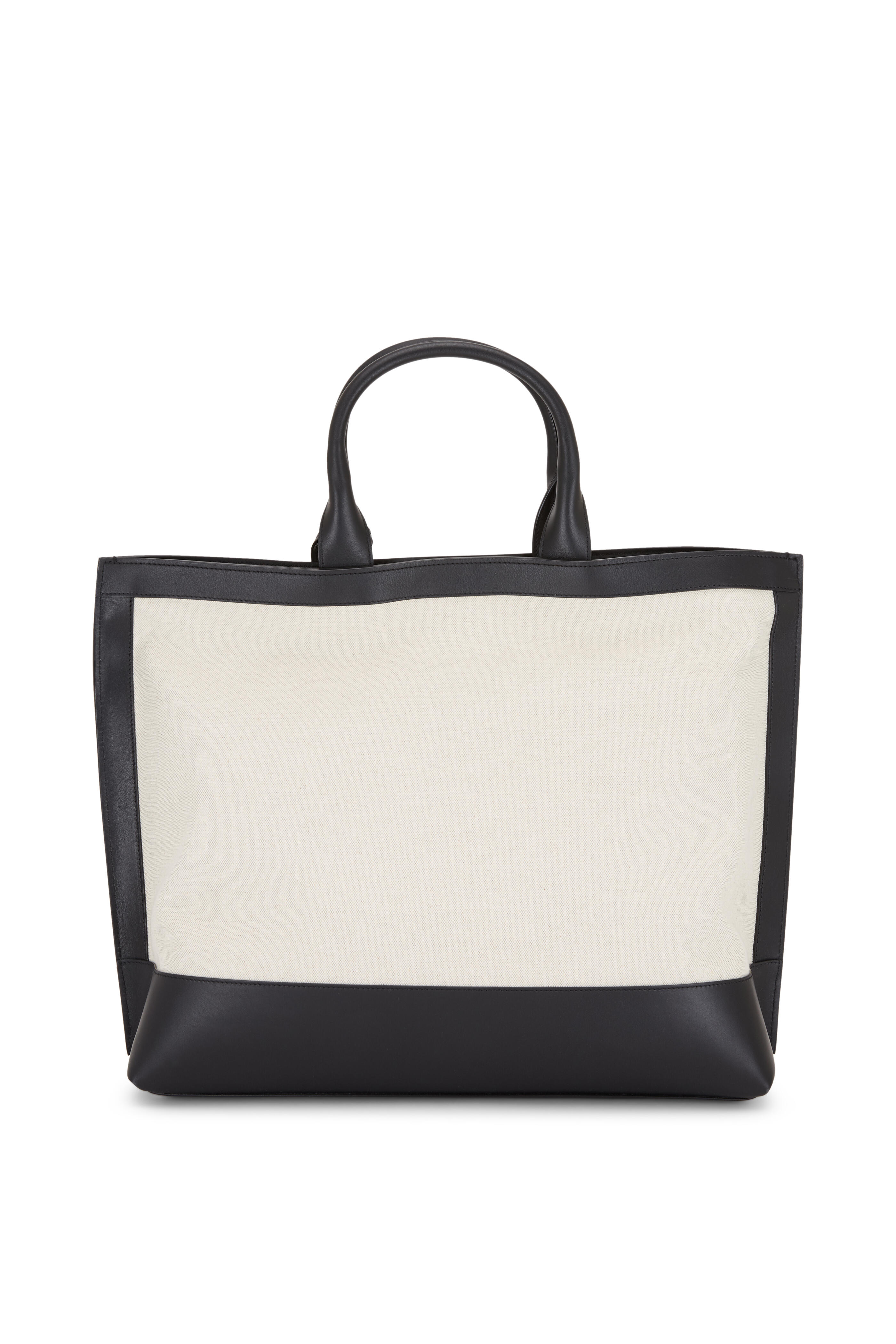 Saint Laurent - Cabas Two-Tone Tote Bag