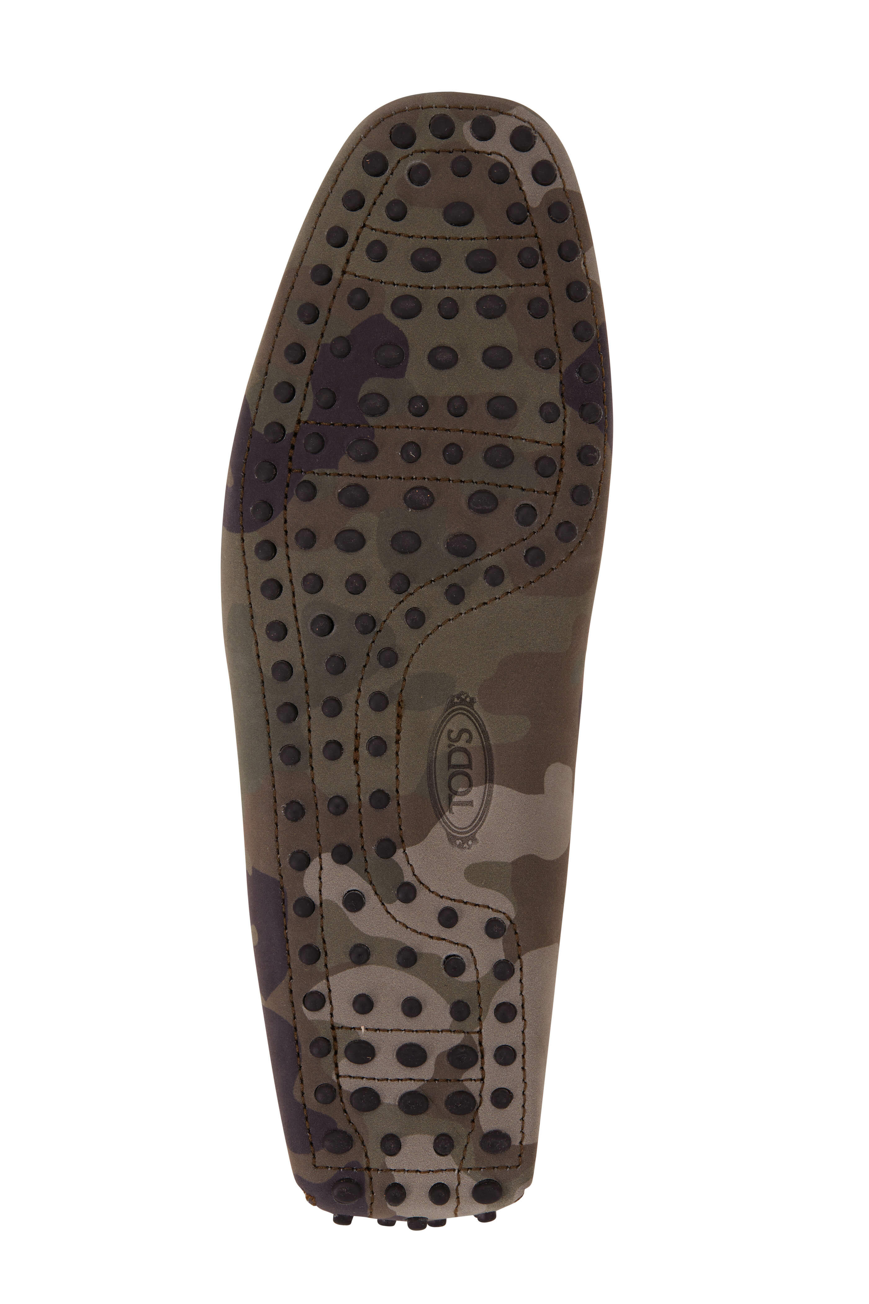 Tod's - Gommino Green Camouflage Loafer