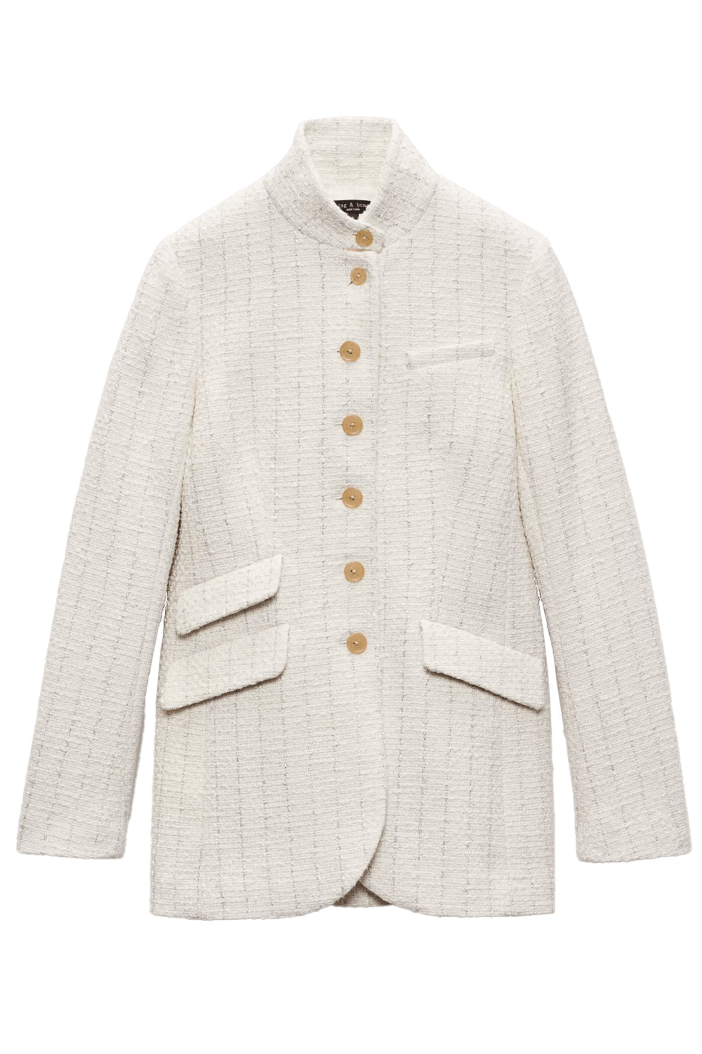 Rag & Bone - Ivory Slade Tweed Blazer | Mitchell Stores