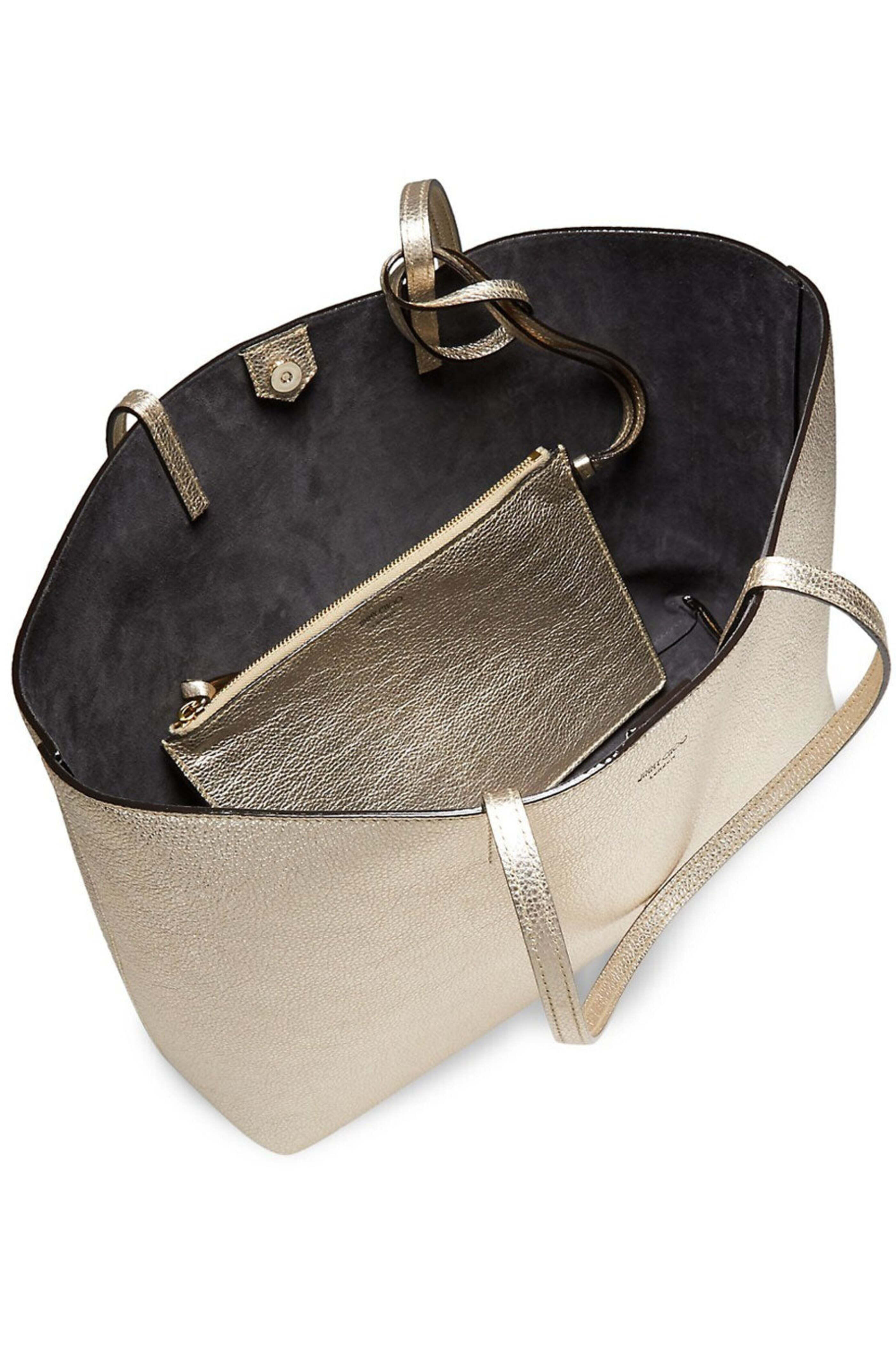 Jimmy Choo - Nine2Five Tote in Light Gold | Mitchell Stores