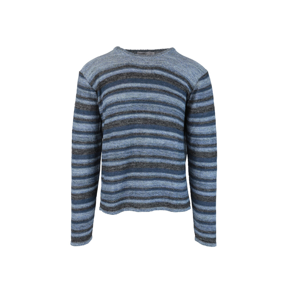 INIS MEAIN / Crew Neck Knit イニッシュマン アラン編みクルーネックセーター | INIS MEAIN (Men)/イニッシュ