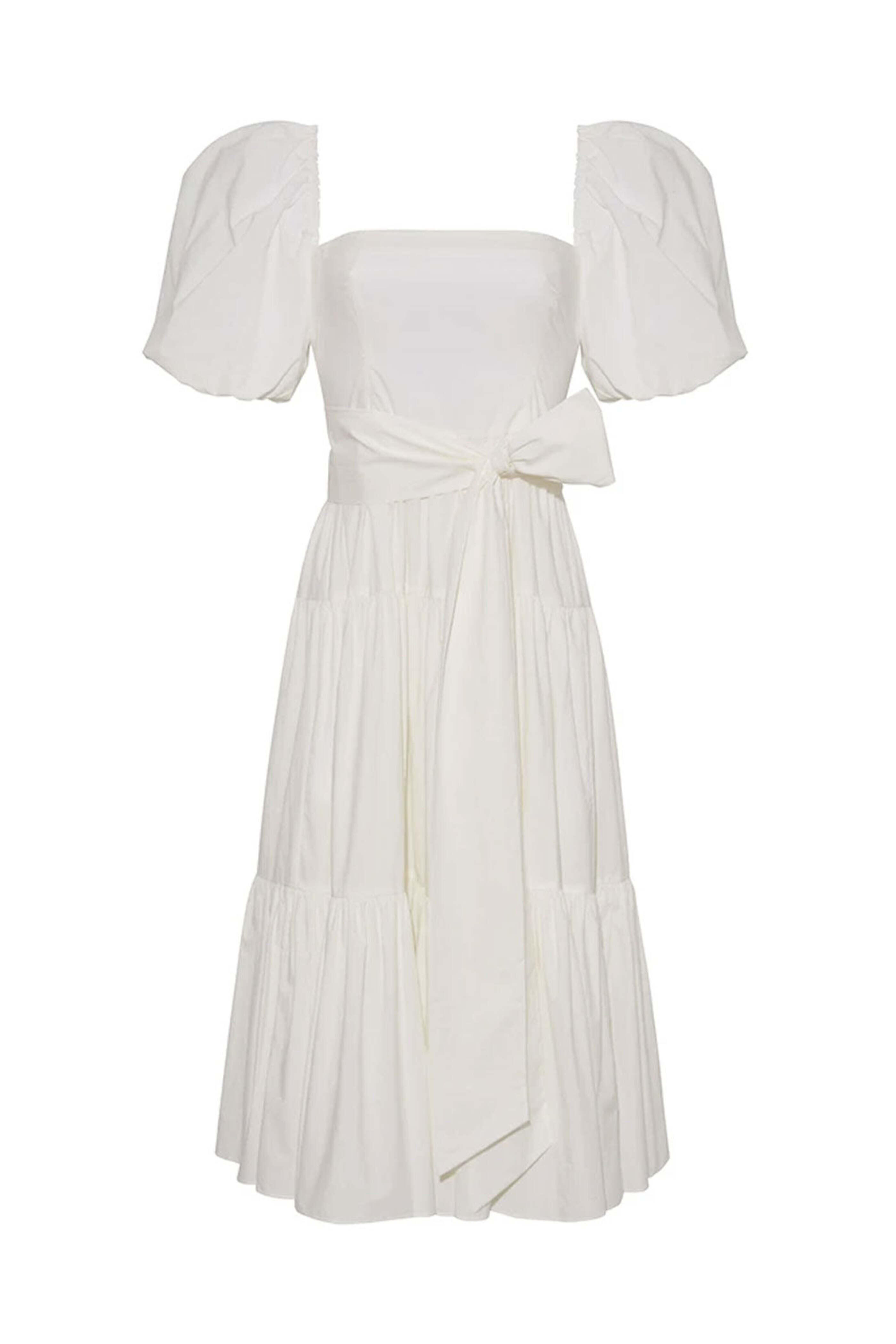 Cara Cara - White Sydney Midi Dress