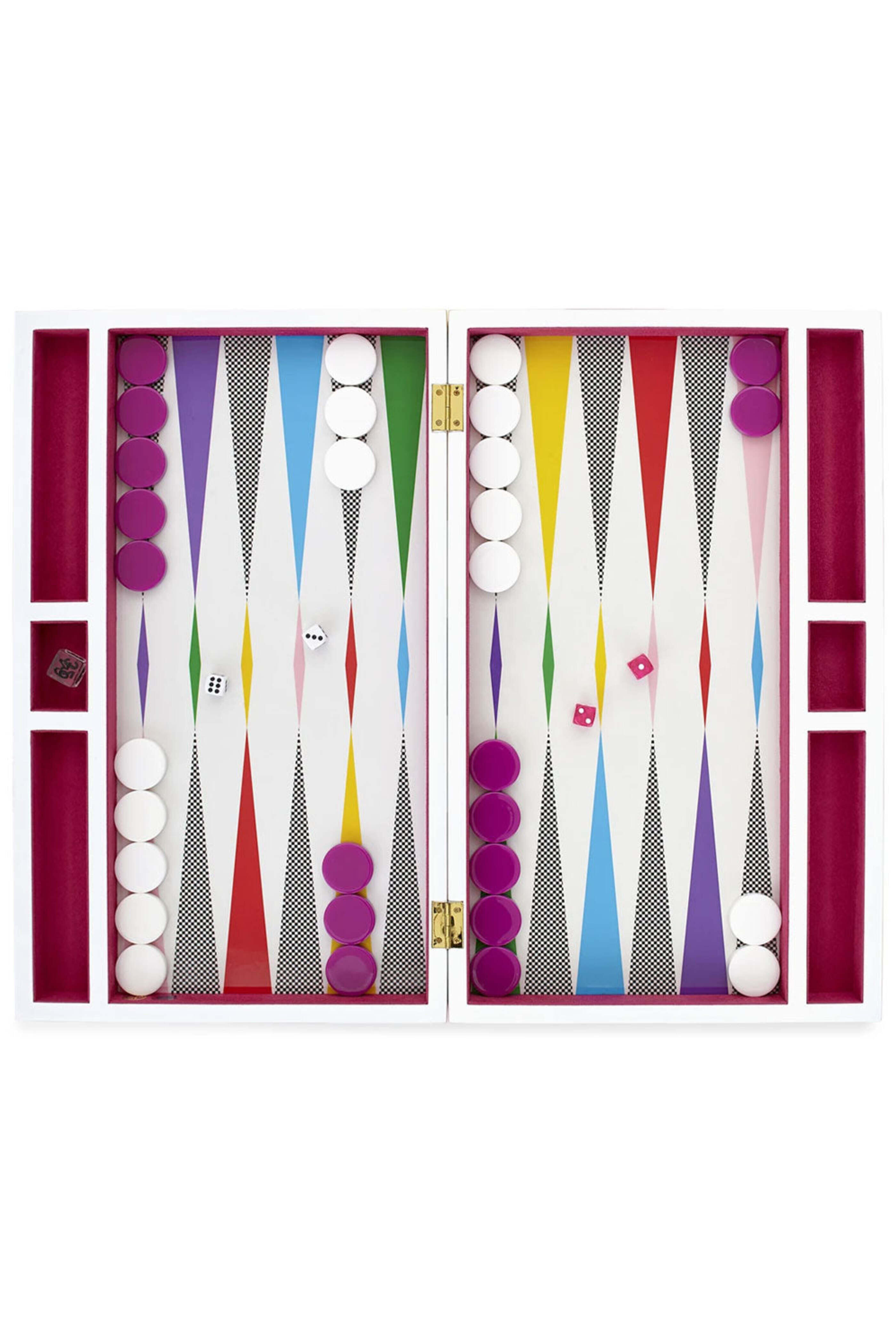 Jonathan Adler - Checkerboard Backgammon Set