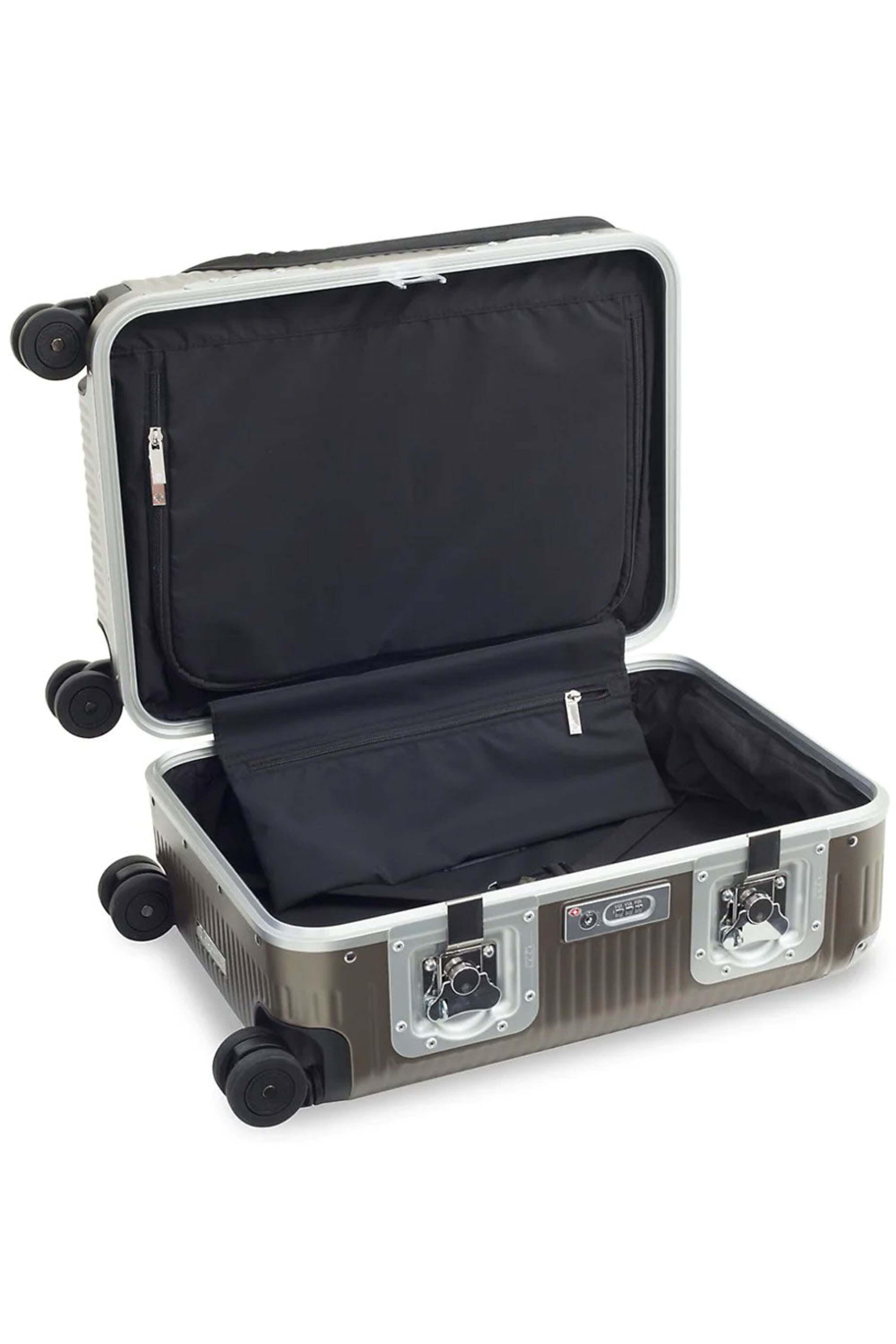 Fpm Milano - 55 Bank Carry-On Spinner Suitcase in Matte Almond