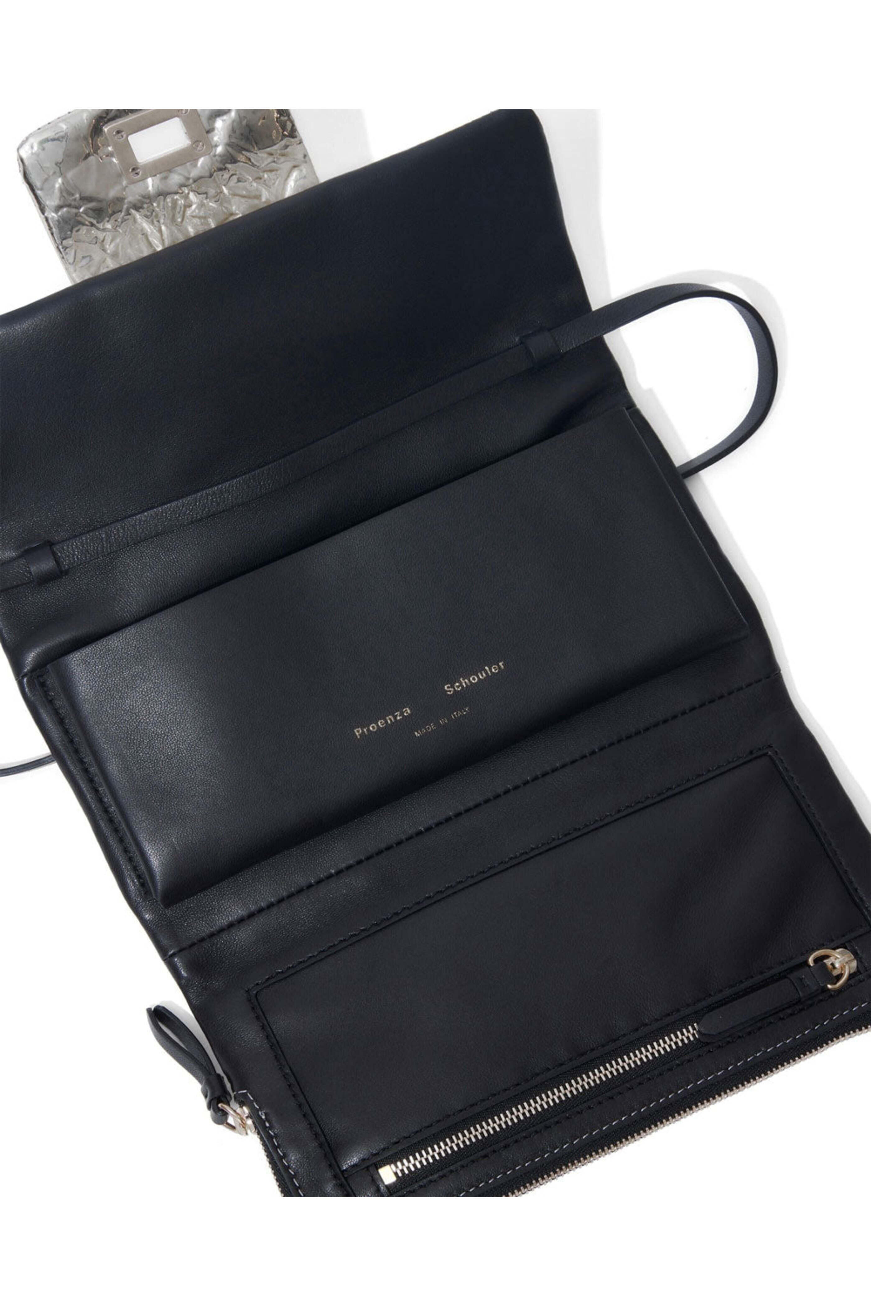 【Proenza Schouler】メタリックショルダーバッグ Proenza Schouler - Flip Metallic Shoulder Bag in Gold