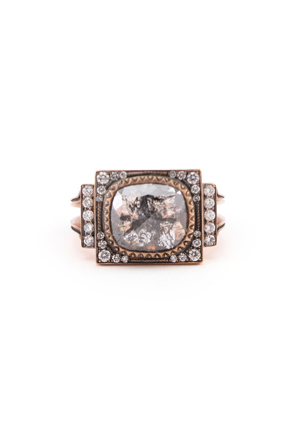 Sylva & Cie Renee Rough Cut Diamond Ring