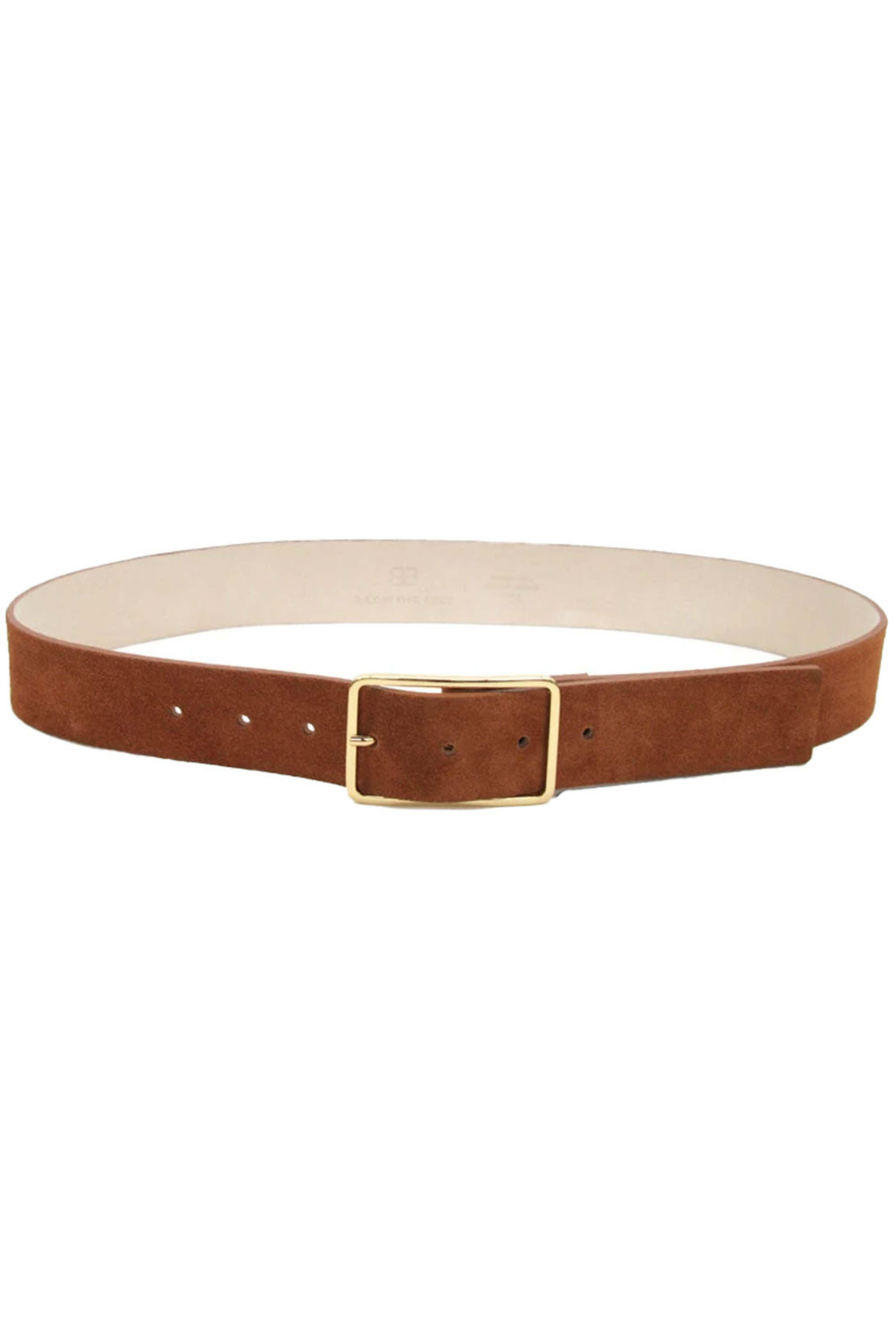 B-Low The Belt - Milla Suede Belt in Cognac