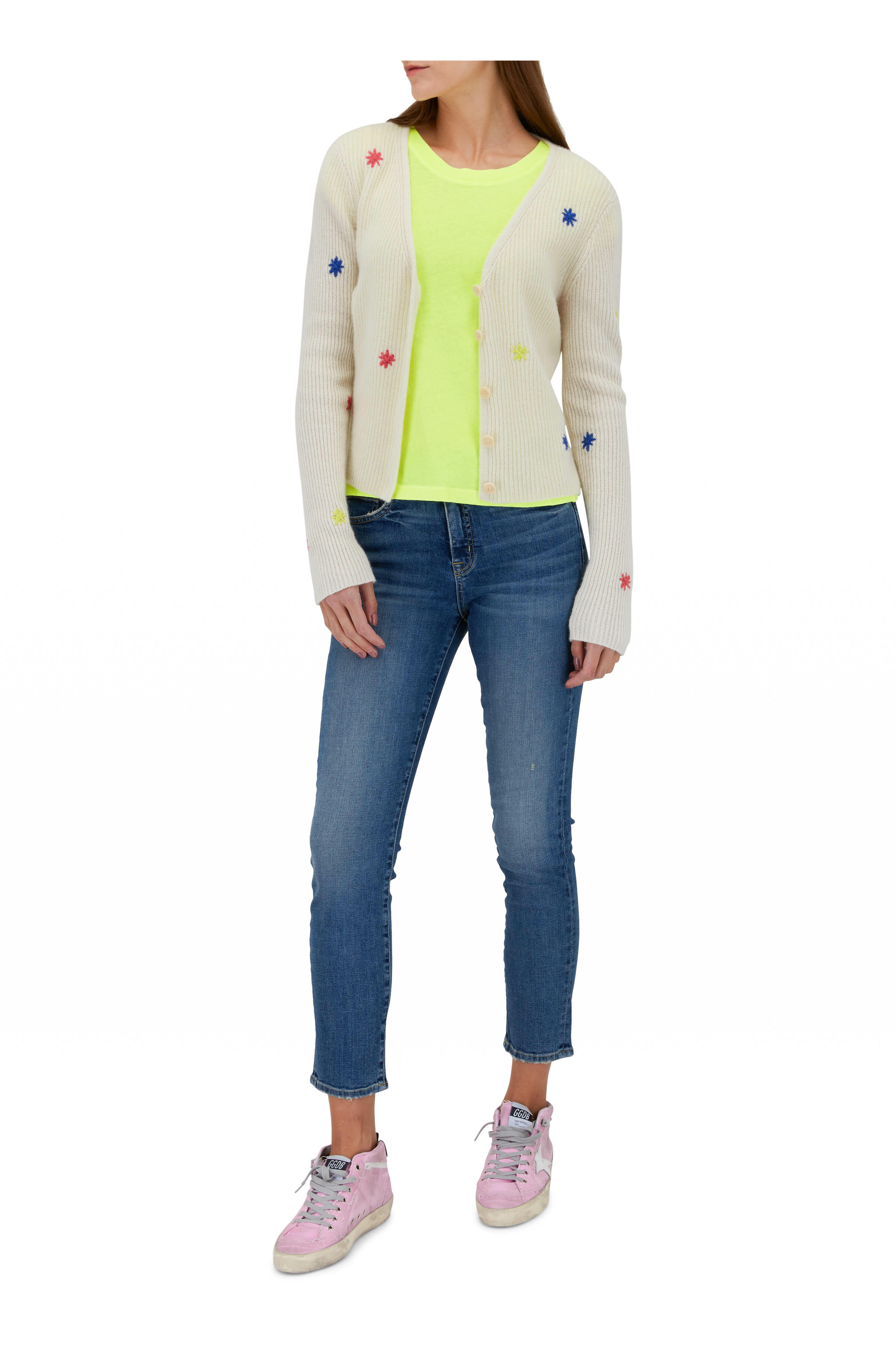 Nili Lotan - Blue Wash Mid-Rise Skinny Jean