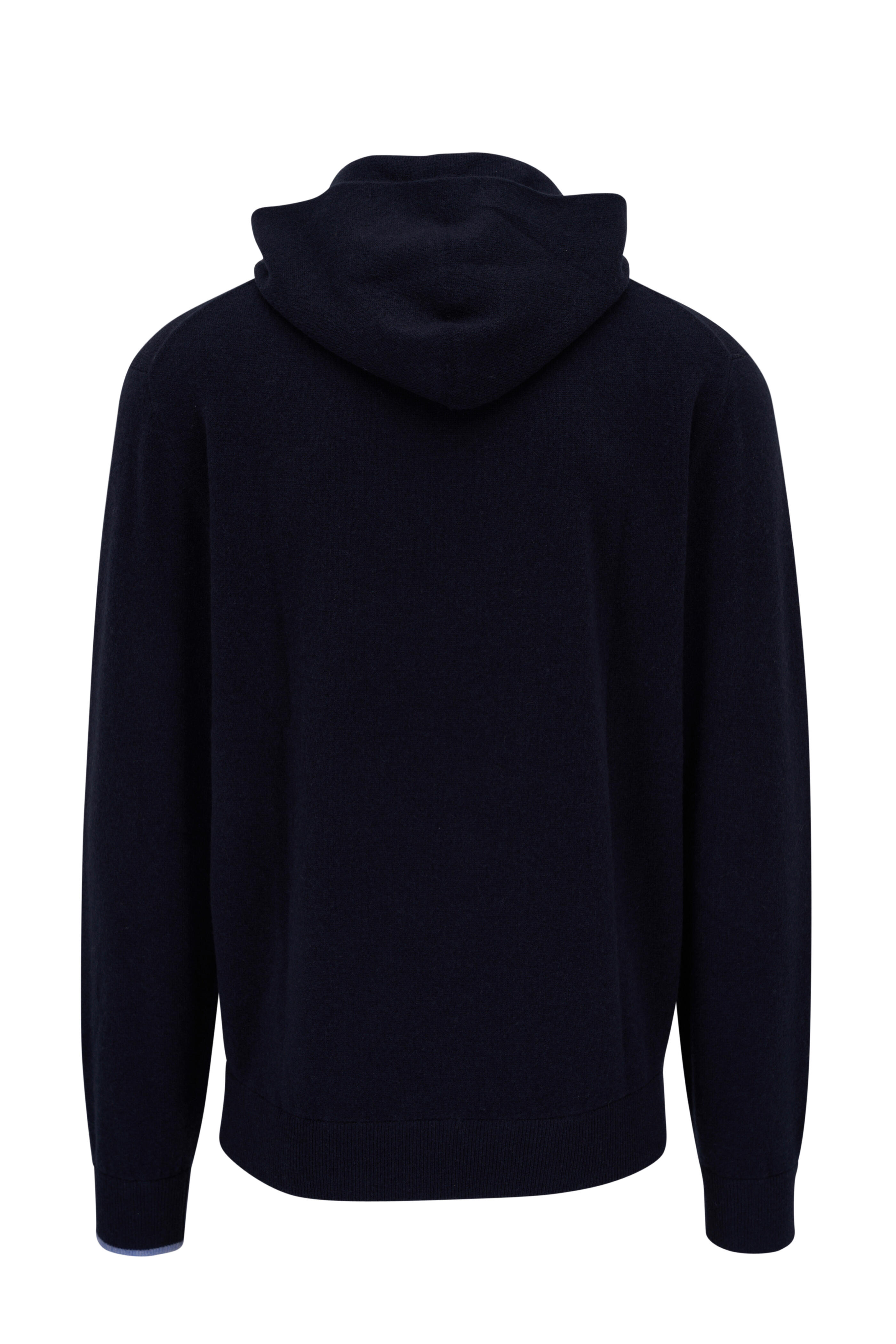 Greyson - Koko Maltese Blue Wool & Cashmere Hoodie