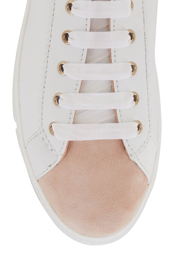 AGL Sade White & Black Leather Sneaker - view 5