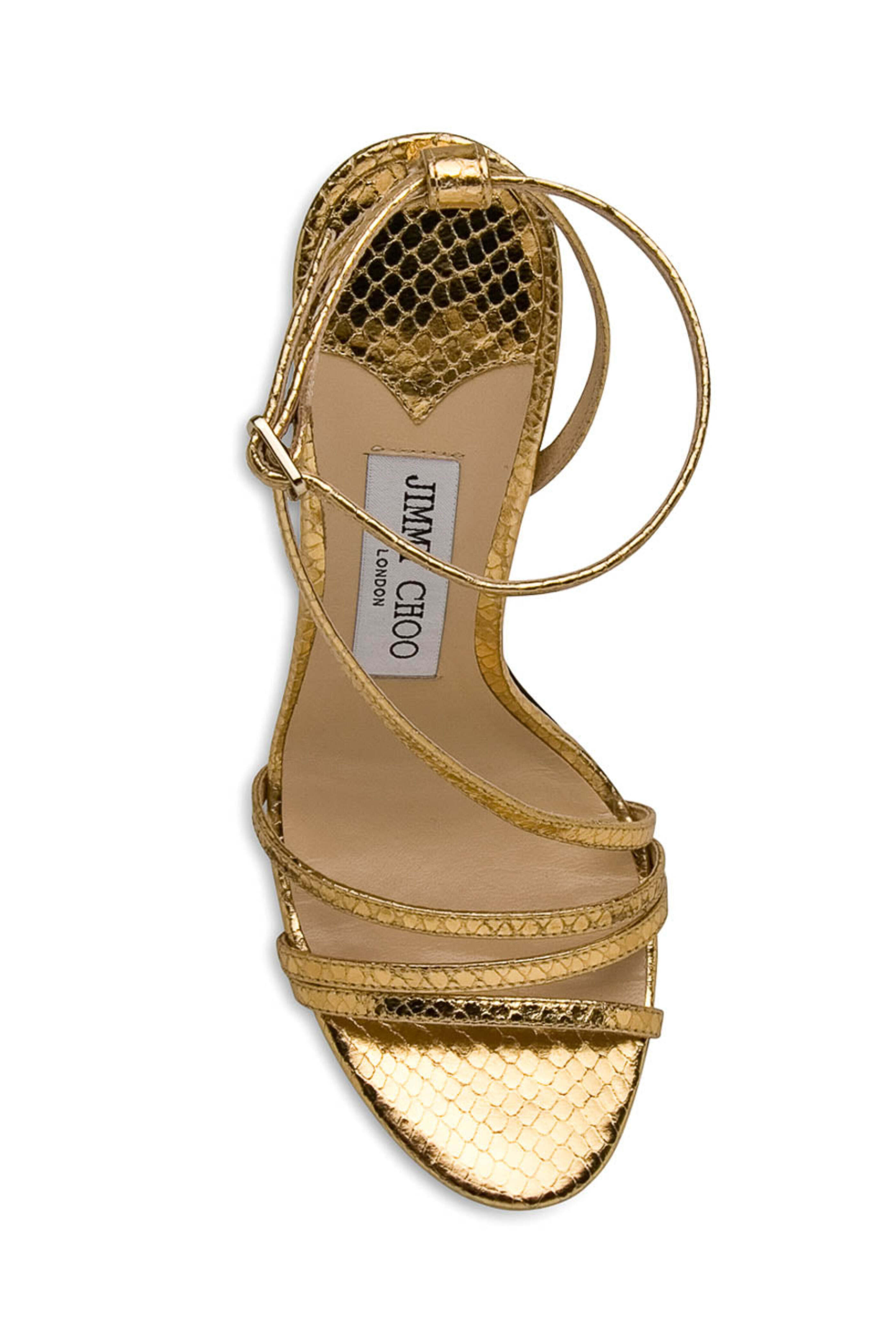 Jimmy Choo - Gold Tesca Sandal