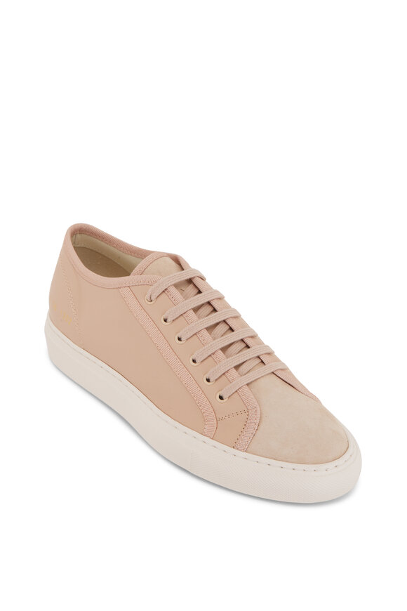 Woman by Common Projects - Tournament Tan Leather Low Top Sneaker