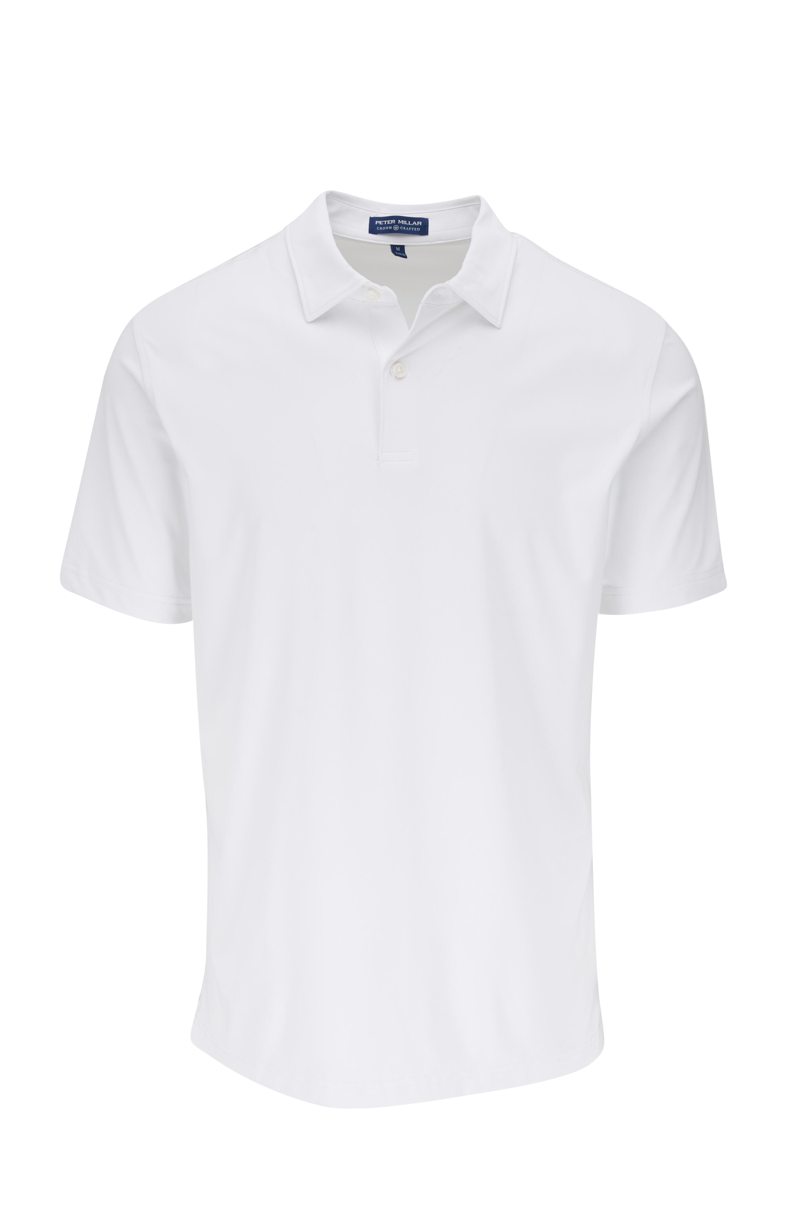 Peter Millar - Crown Crafted White Performance Polo