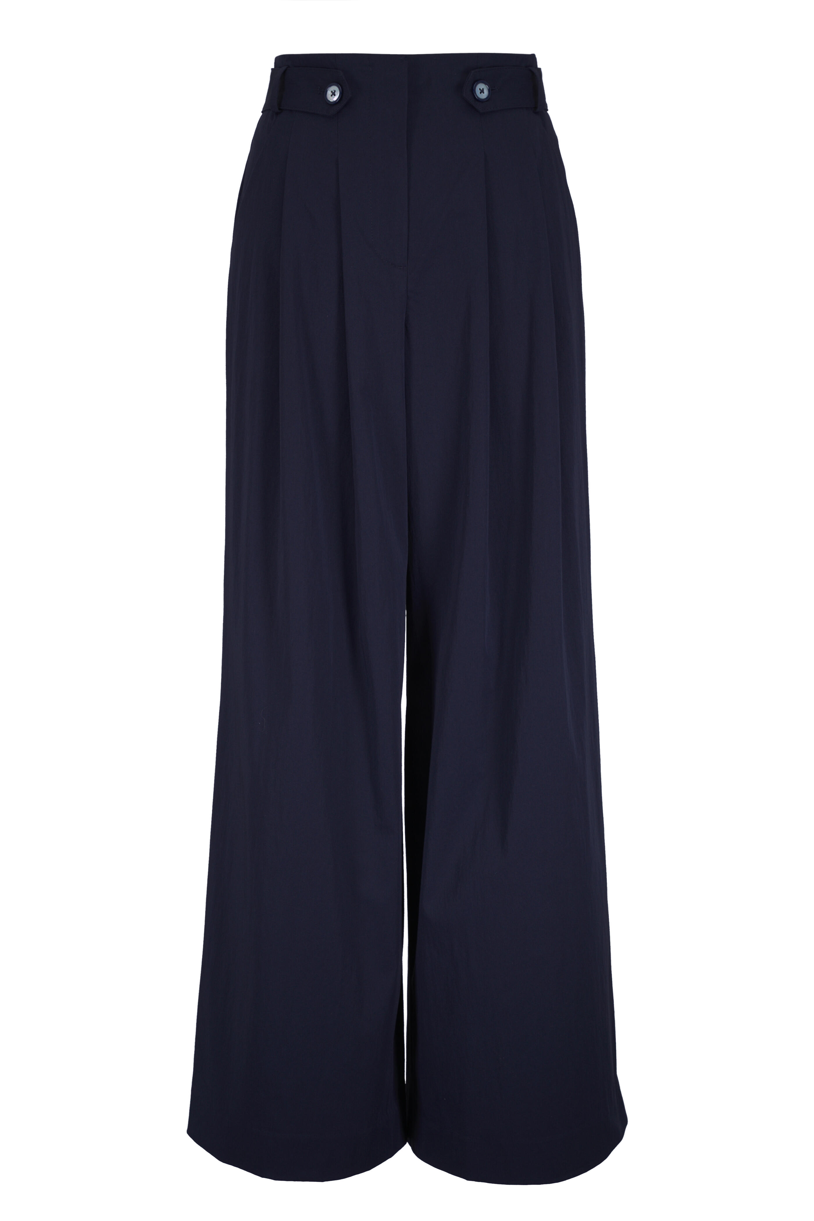 Veronica Beard - Allman Navy Wide Leg Pant - view 1