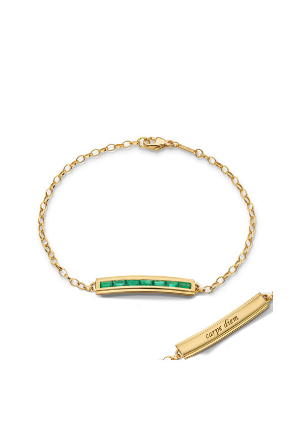 Monica Rich Kosann - Posey Emerald Carpe Diem Bracelet
