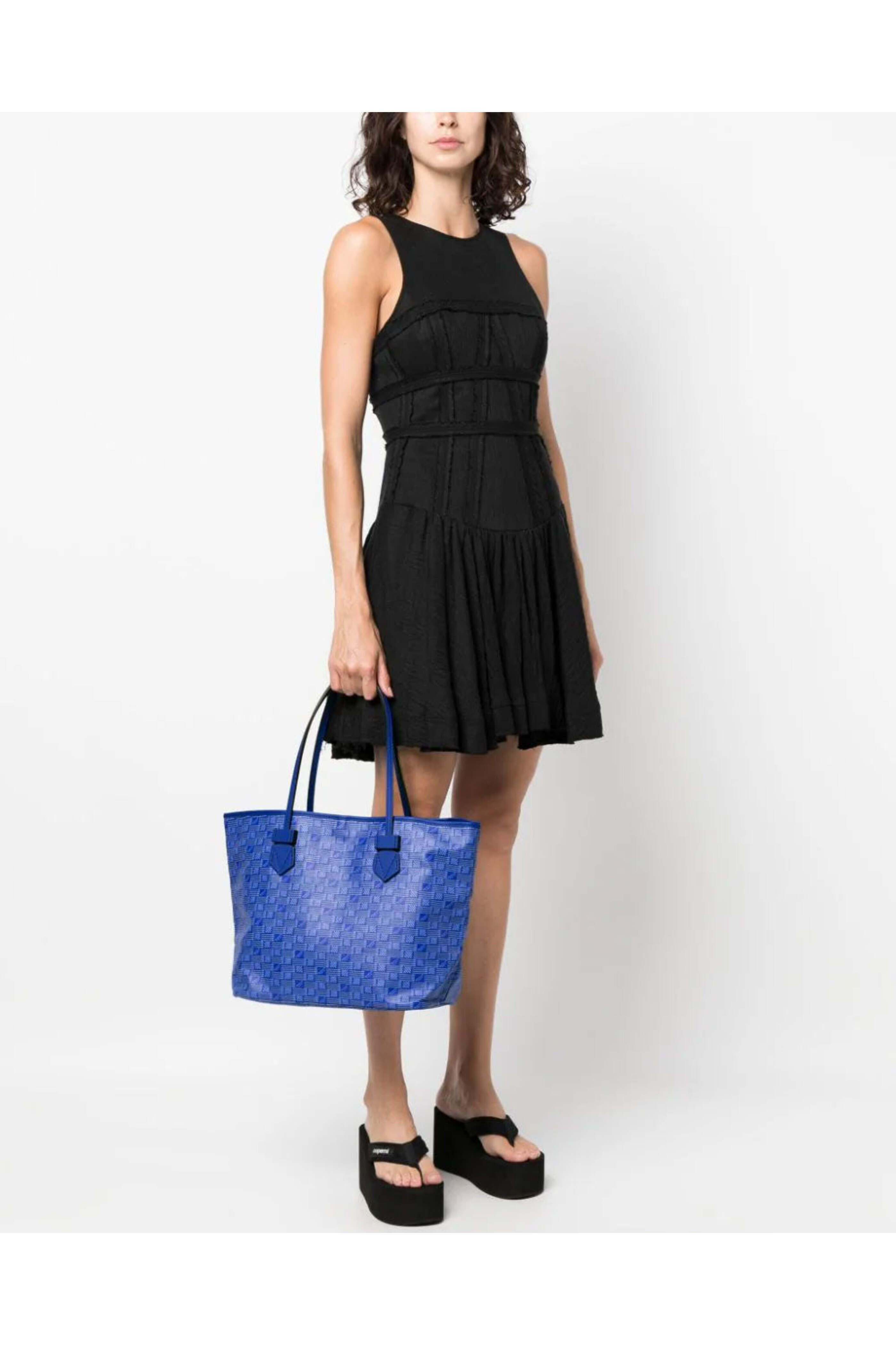 Moreau Paris - Medium Saint Tropez Tote in Blue