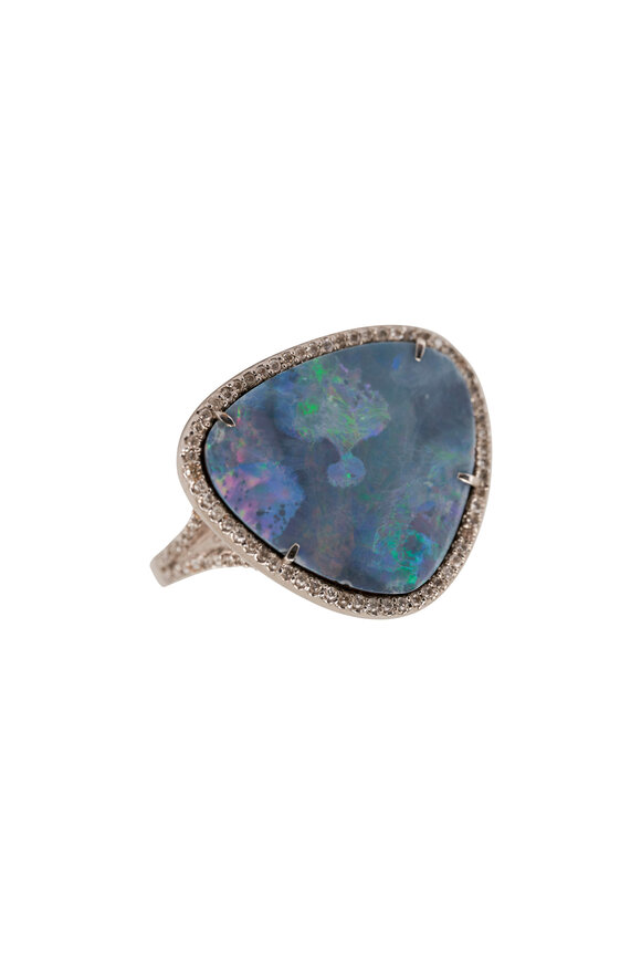 Kai Linz Opal & Diamond Ring