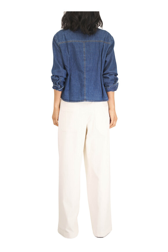 TWP Denim Button Up Shirt - view 4