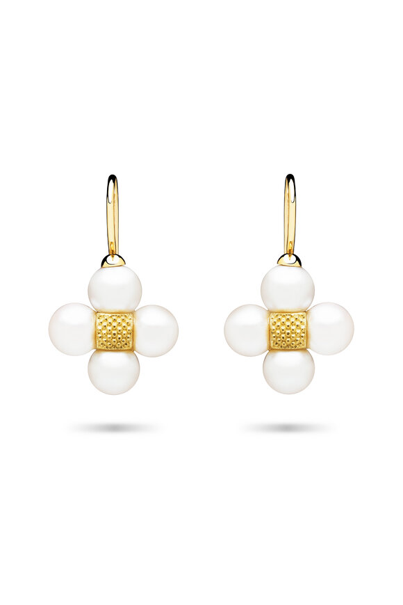 Paul Morelli Pearl Sequence Dangle Earrings - view 1