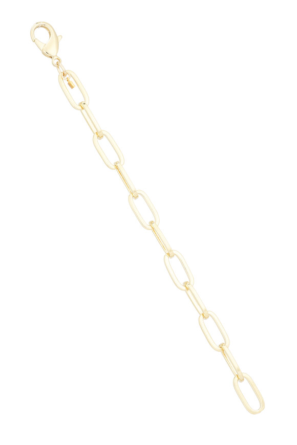 Cristina V. Paperclip Chain Bracelet - view 1