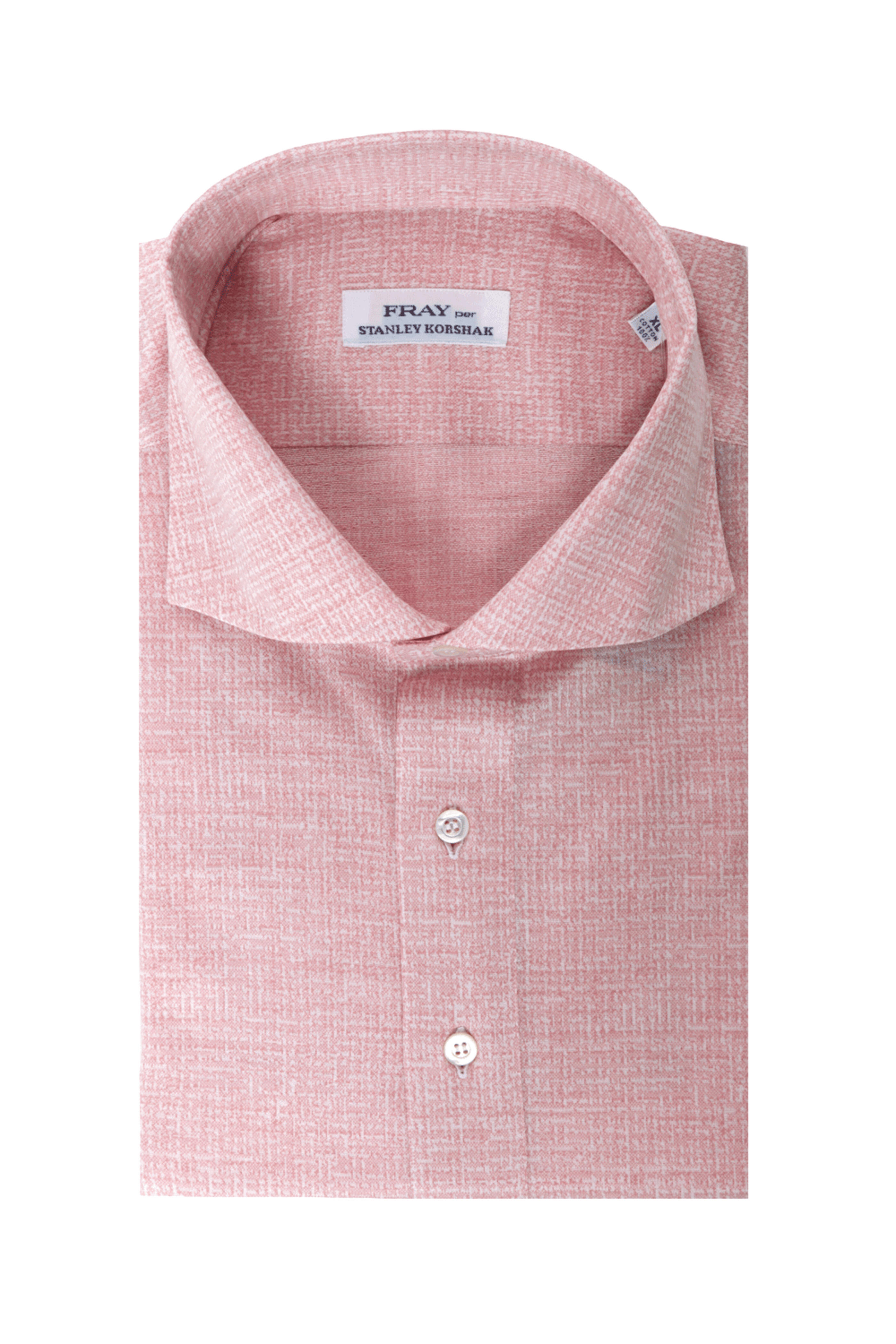Fray - Pink & White Jersey Polo