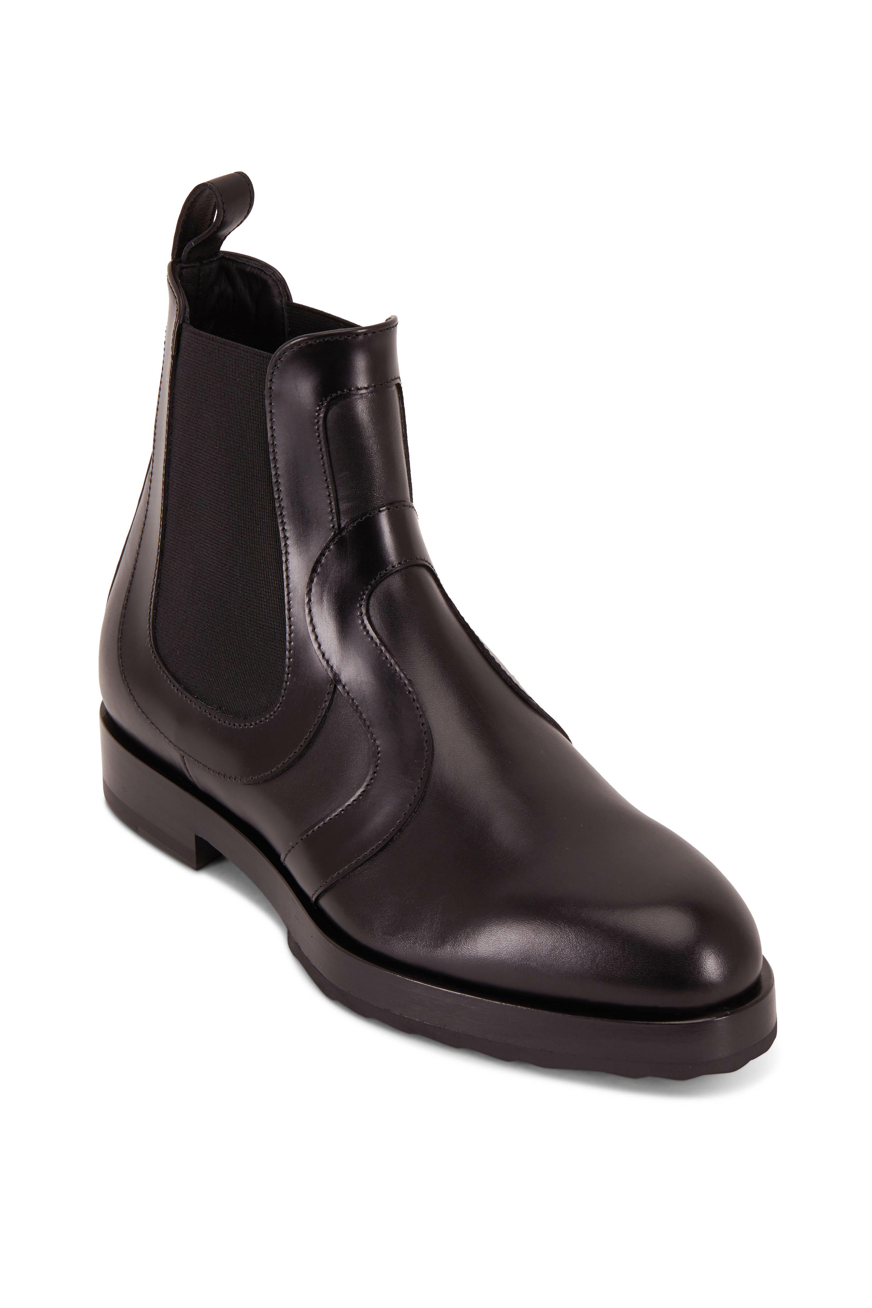 Pierre Hardy - Alpha Swin Black Double Gore Flat Ankle Boot