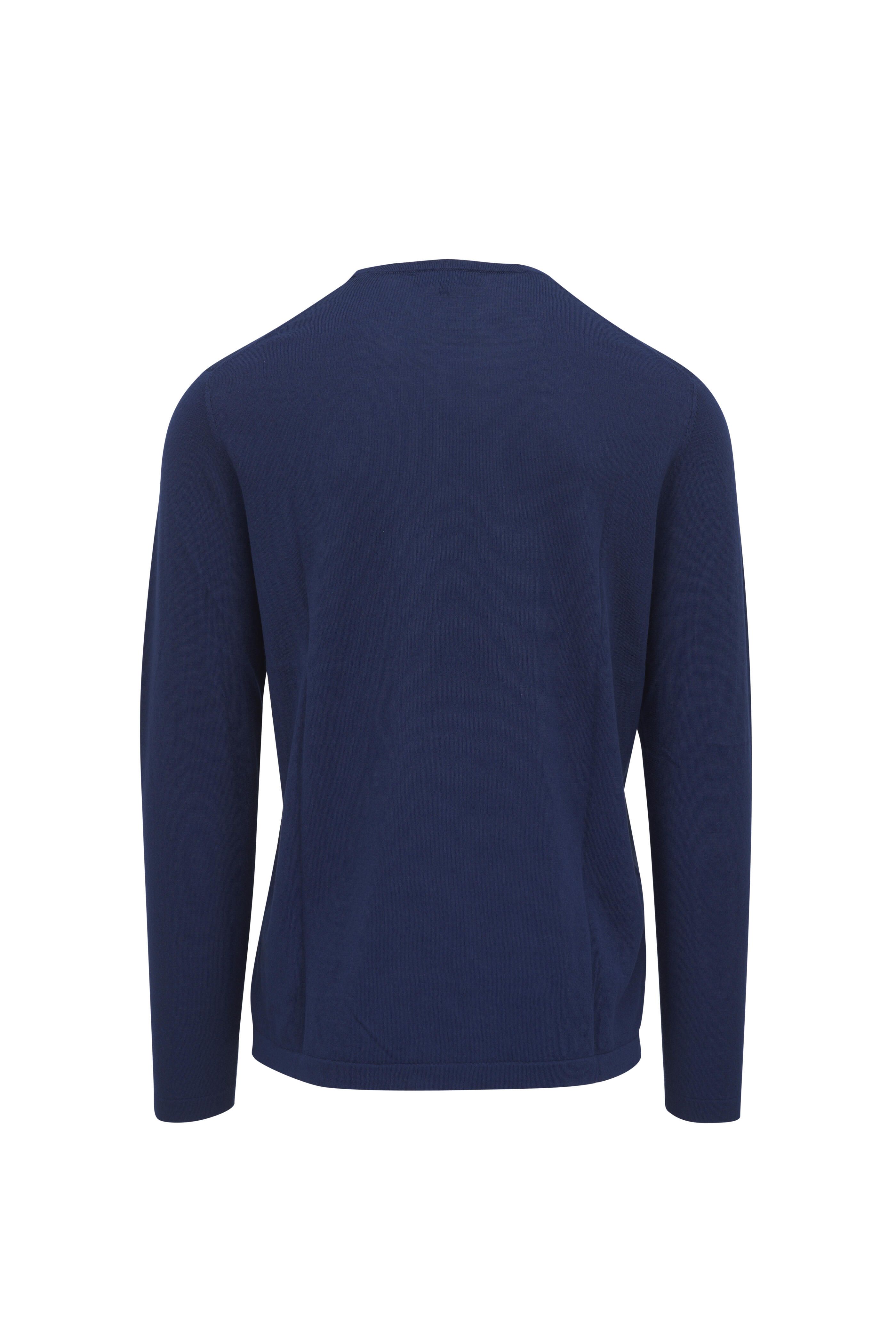 Patrick Assaraf - Navy Crewneck Sweater