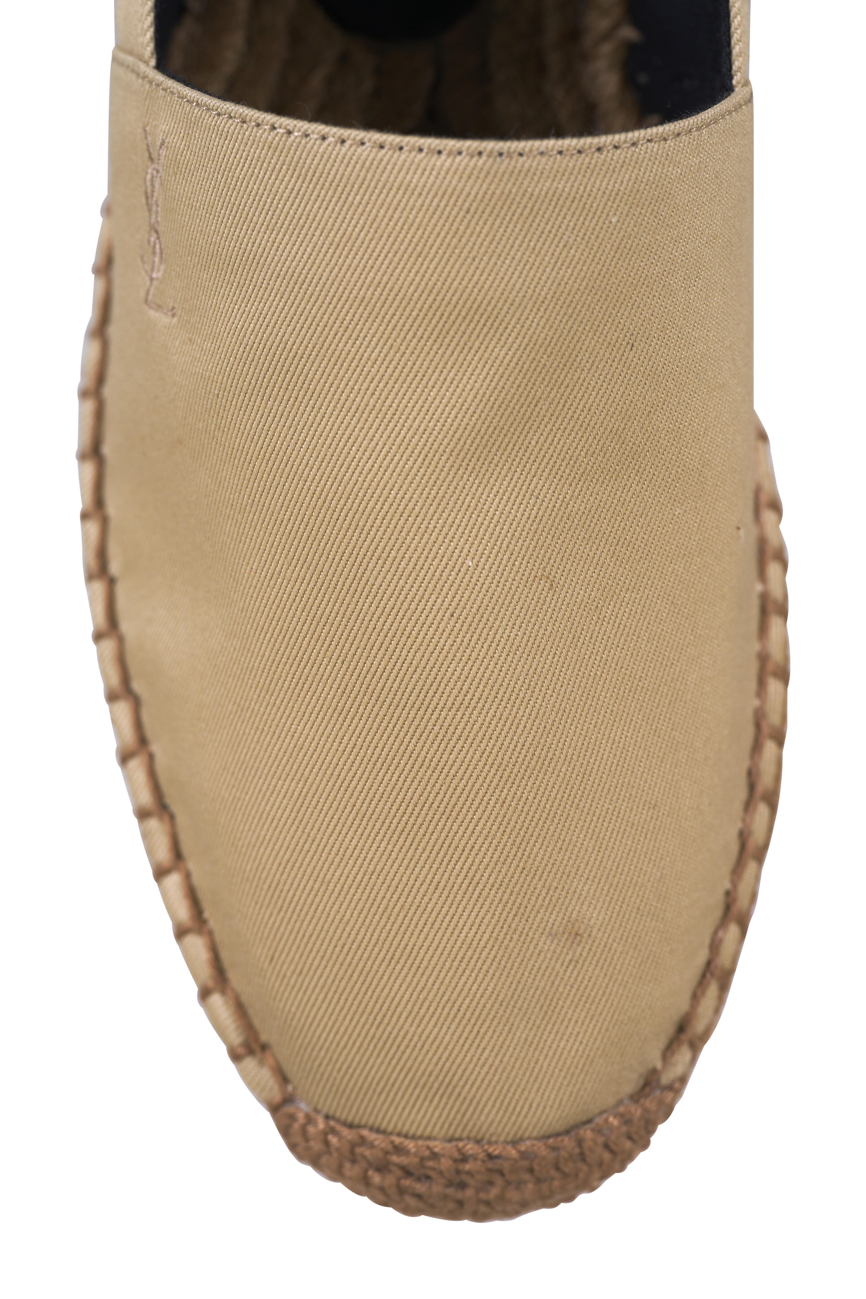 Saint Laurent - Perseo Biscuit Cotton Espadrille