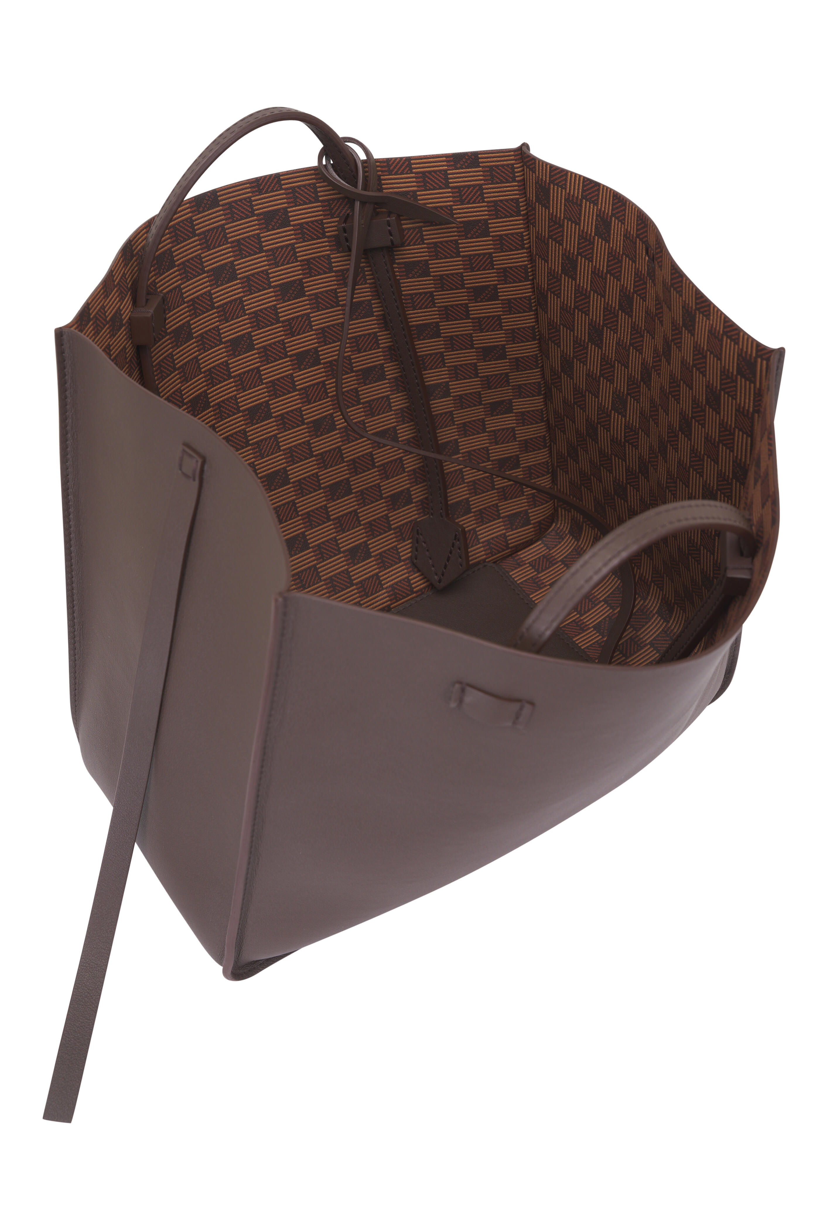 Moreau Paris - Medium Vincennes Chocolate Brown Reversible Tote