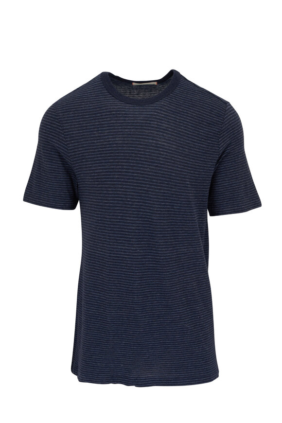 Faherty Brand - Navy Cove Stripe T-Shirt 