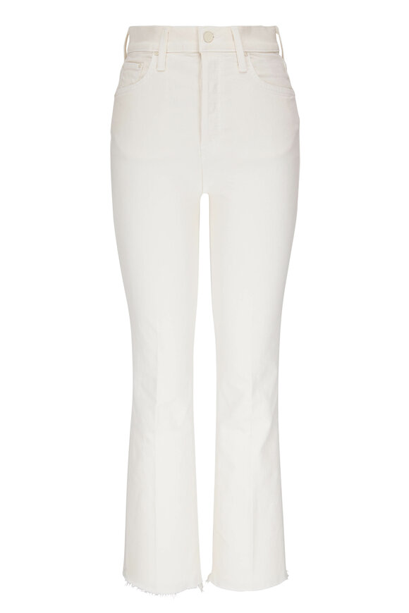 Mother - Tripper Ankle Fray Antique White Jean