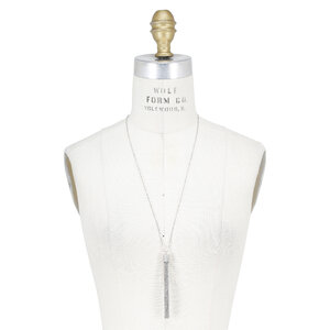 ネックレス・ペンダント BRUNELLO CUCINELLI Tie necklace Monili tie necklace for Woman in Black | Brunello Cucinelli