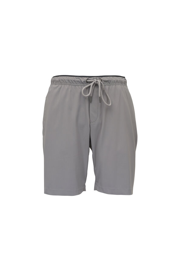 Deke SolarX Gray Stretch Tech Shorts