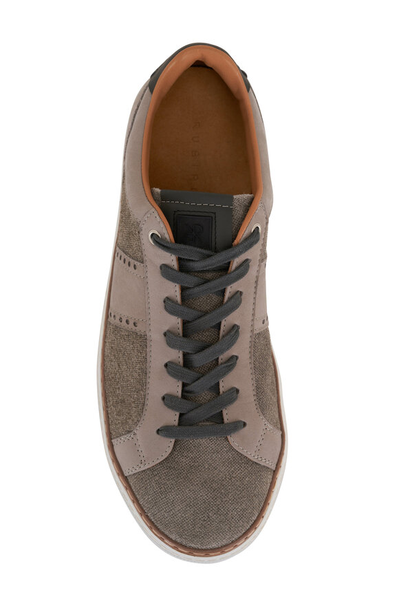 Rubirosa - Ava Gray Suede & Leather Sneaker 