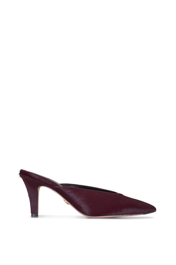 Veronica Beard Rochelle Burgundy Mule, 75mm - view 2