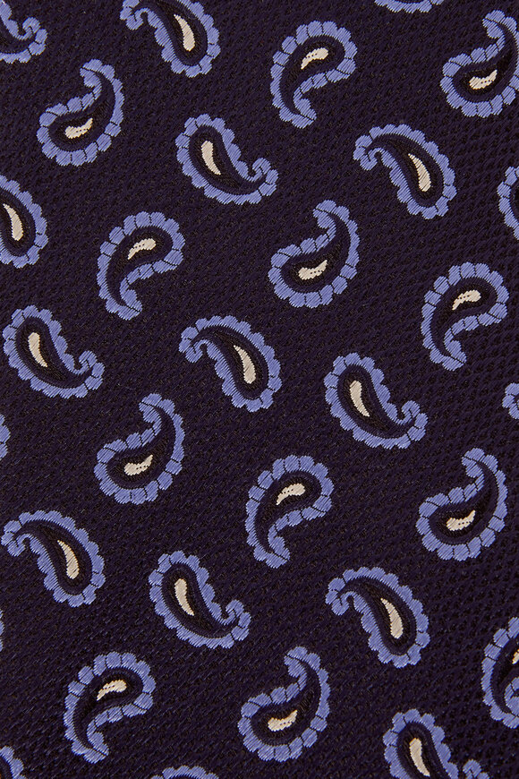 Zegna - Dusty Lavender Boteh Tie