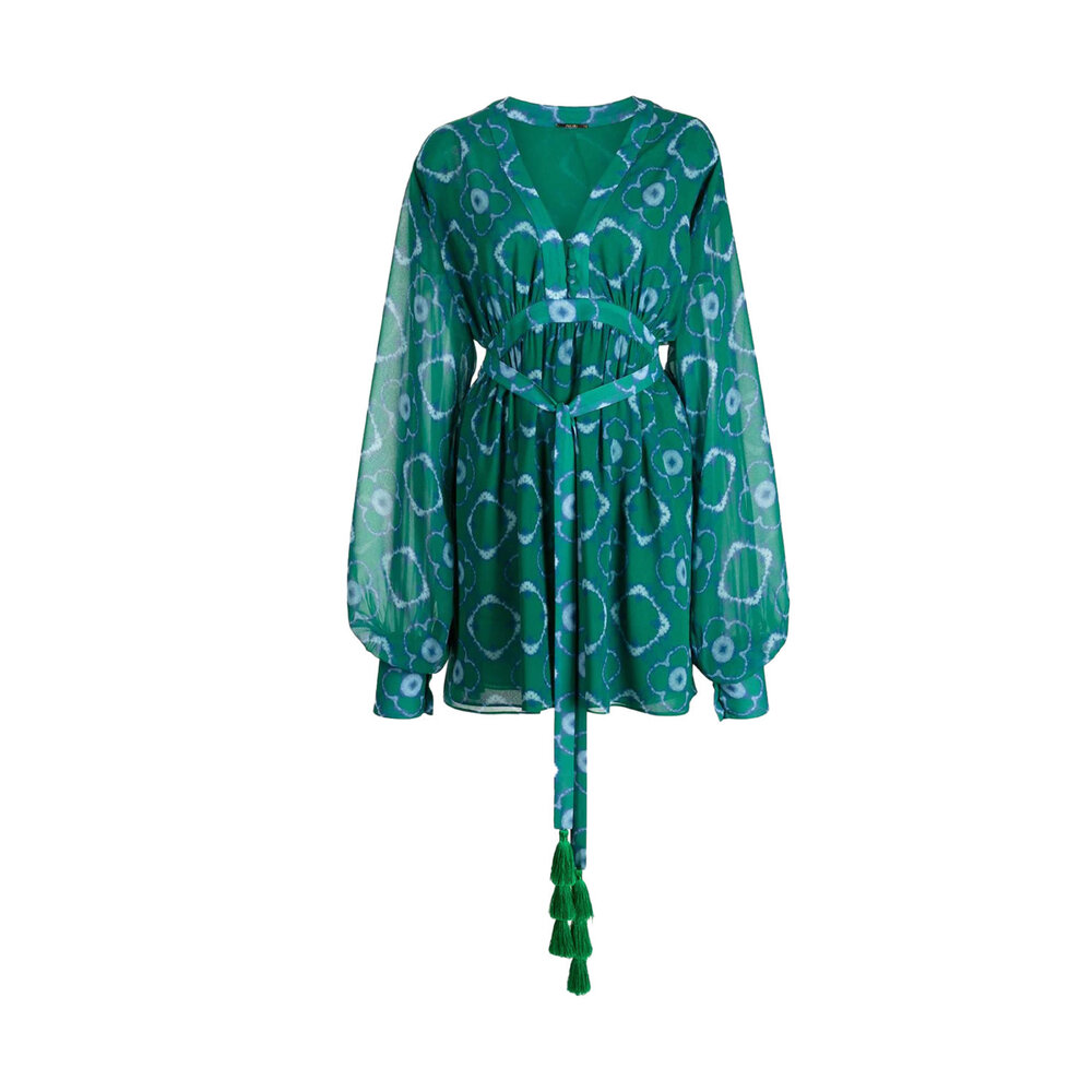 Alexis - Emerald Luss Dress | Mitchell Stores