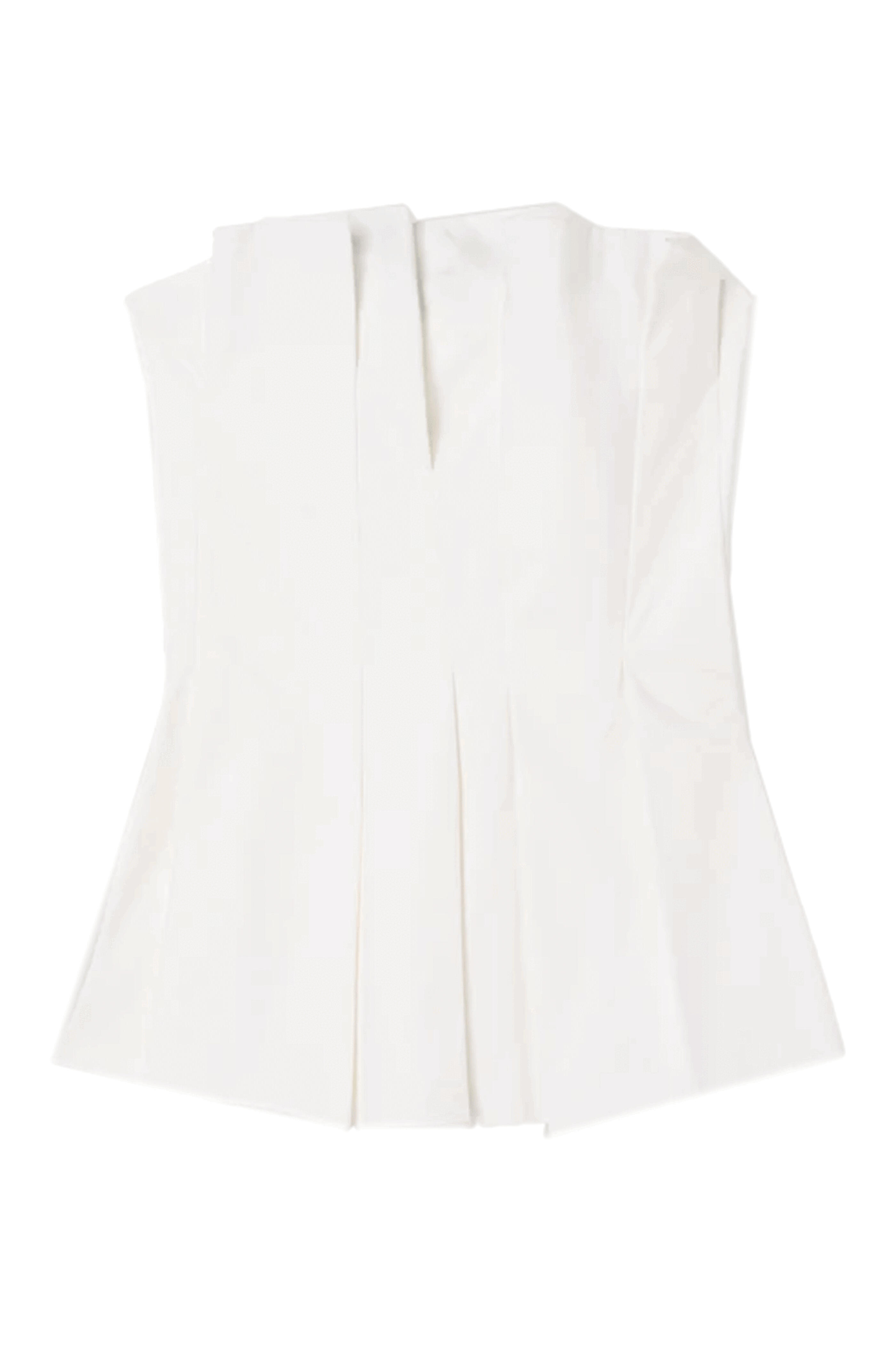 Rohe Frames - Optic White Tulip Bustier | Mitchell Stores