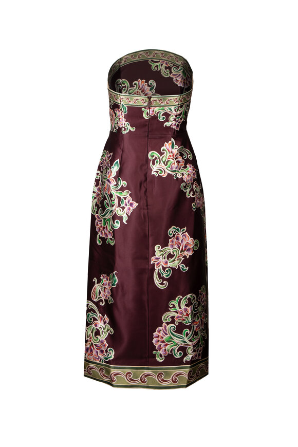 Alémais Josie Plum Bodice Midi Dress - view 2