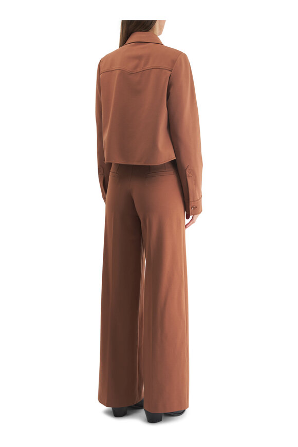 Dorothee Schumacher - Emotional Essence Brown Wide Leg Pant 