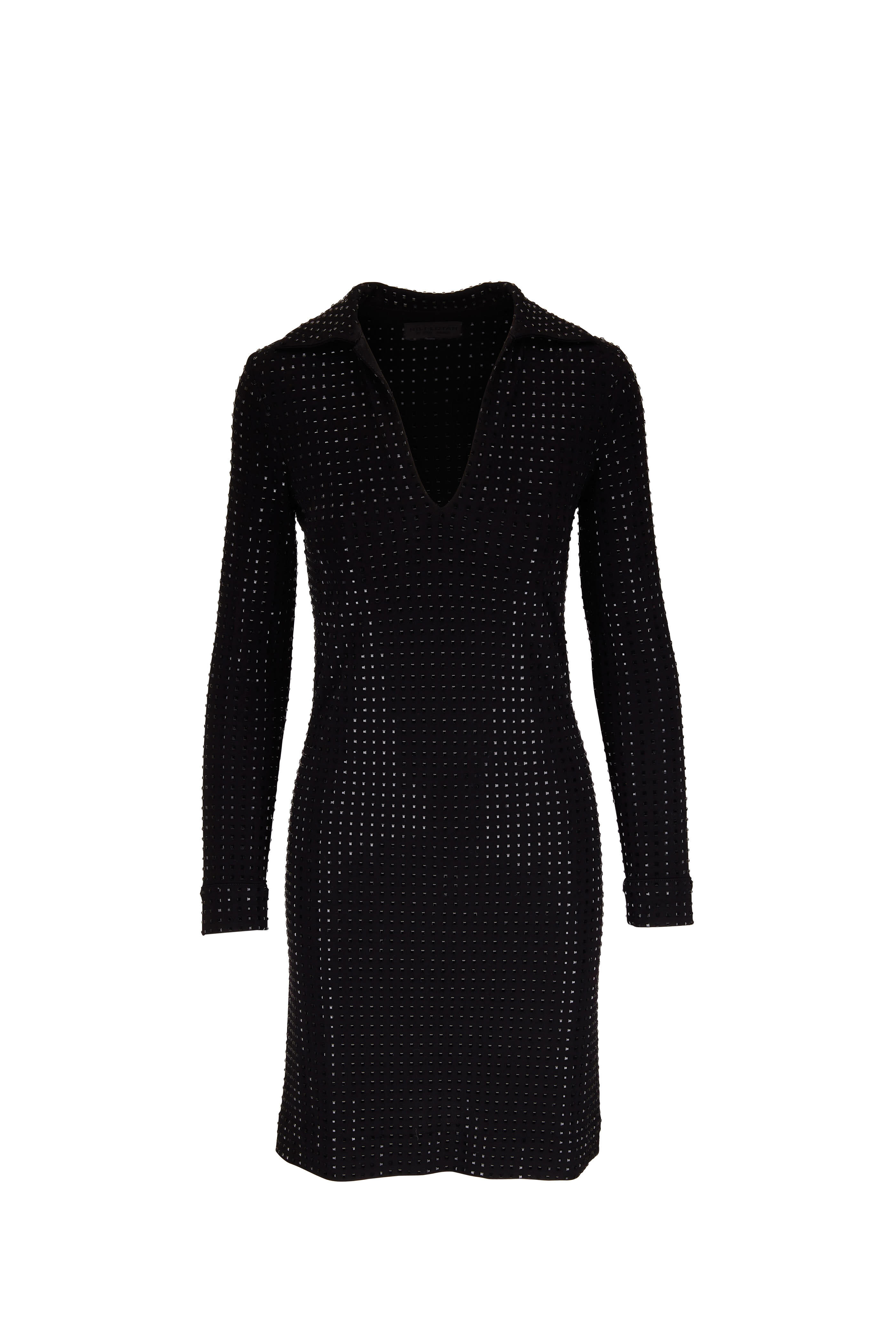 Nili Lotan - Adelyn Black Beaded Dress | Mitchell Stores Nili Lotan - Adelyn Black Beaded Dress | Mitchell Stores