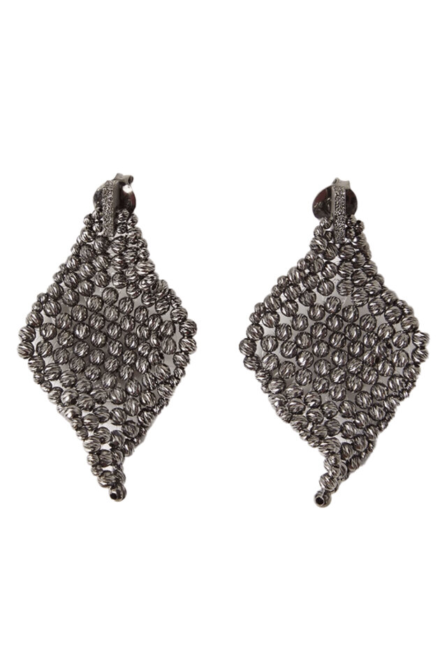 【関税・送料込み】BRUNELLO CUCINELLI EARRINGS Brunello Cucinelli - Tiered Monili Drop Earrings