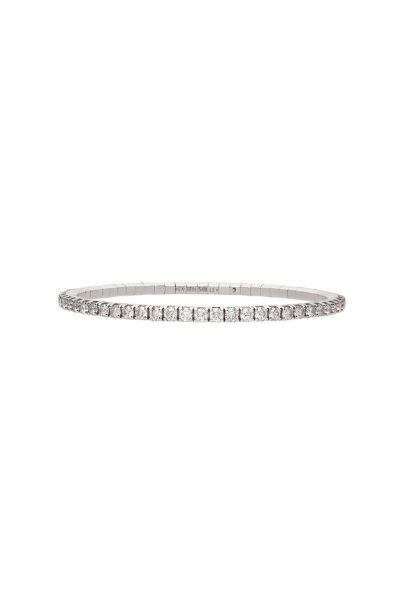 Extensible by Demeglio Brilliant 4.3CT Diamond Stretch Tennis Bracelet