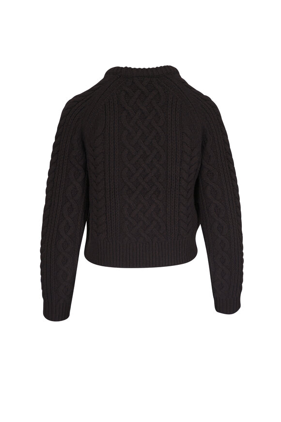 Nili Lotan - Cora's Brown Wool Sweater