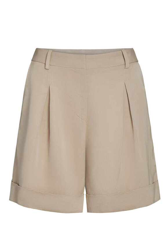 Valentino - Multicolor V-Logo Metallic Lurex Shorts