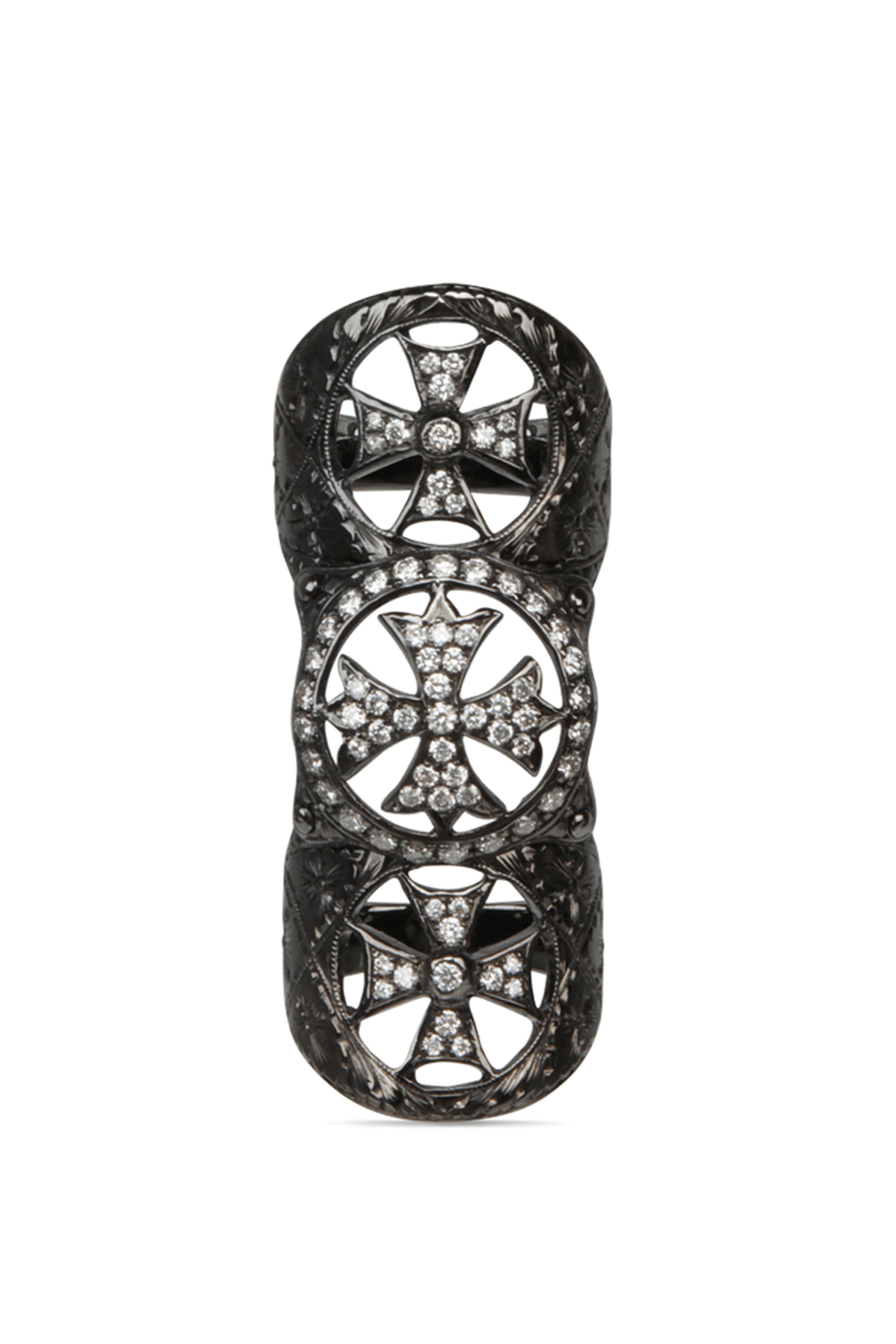 Loree Rodkin - Baby Cross Bondage Ring